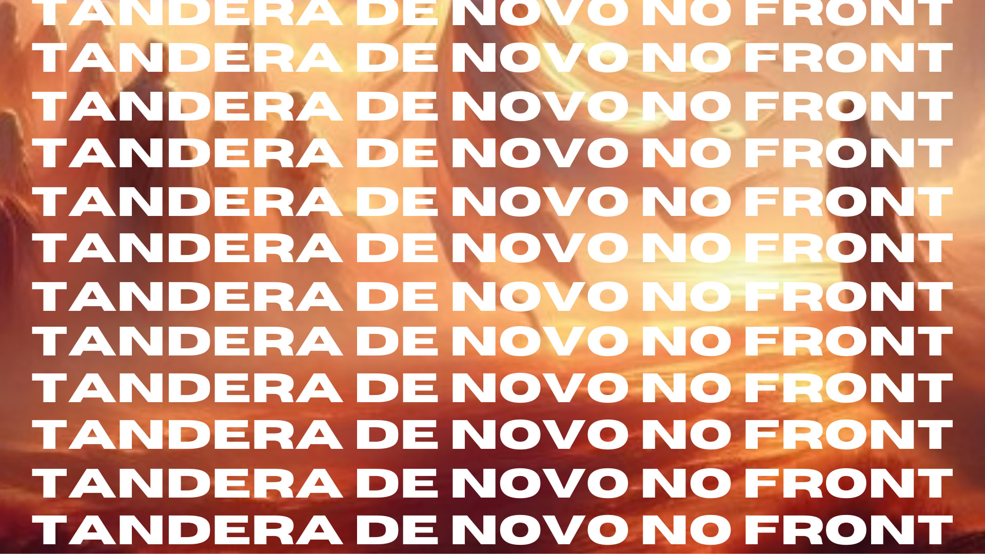 Tandera De Novo No Front