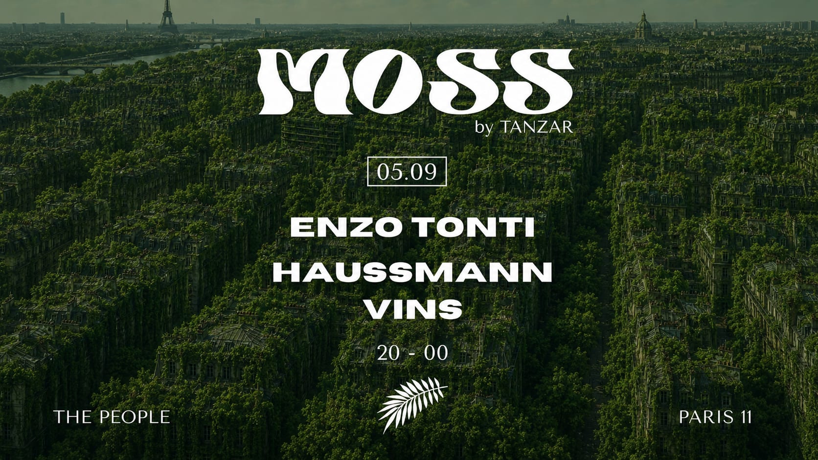 Moss By Tanzar Avec Enzo Tonti, Haussmann, Vins