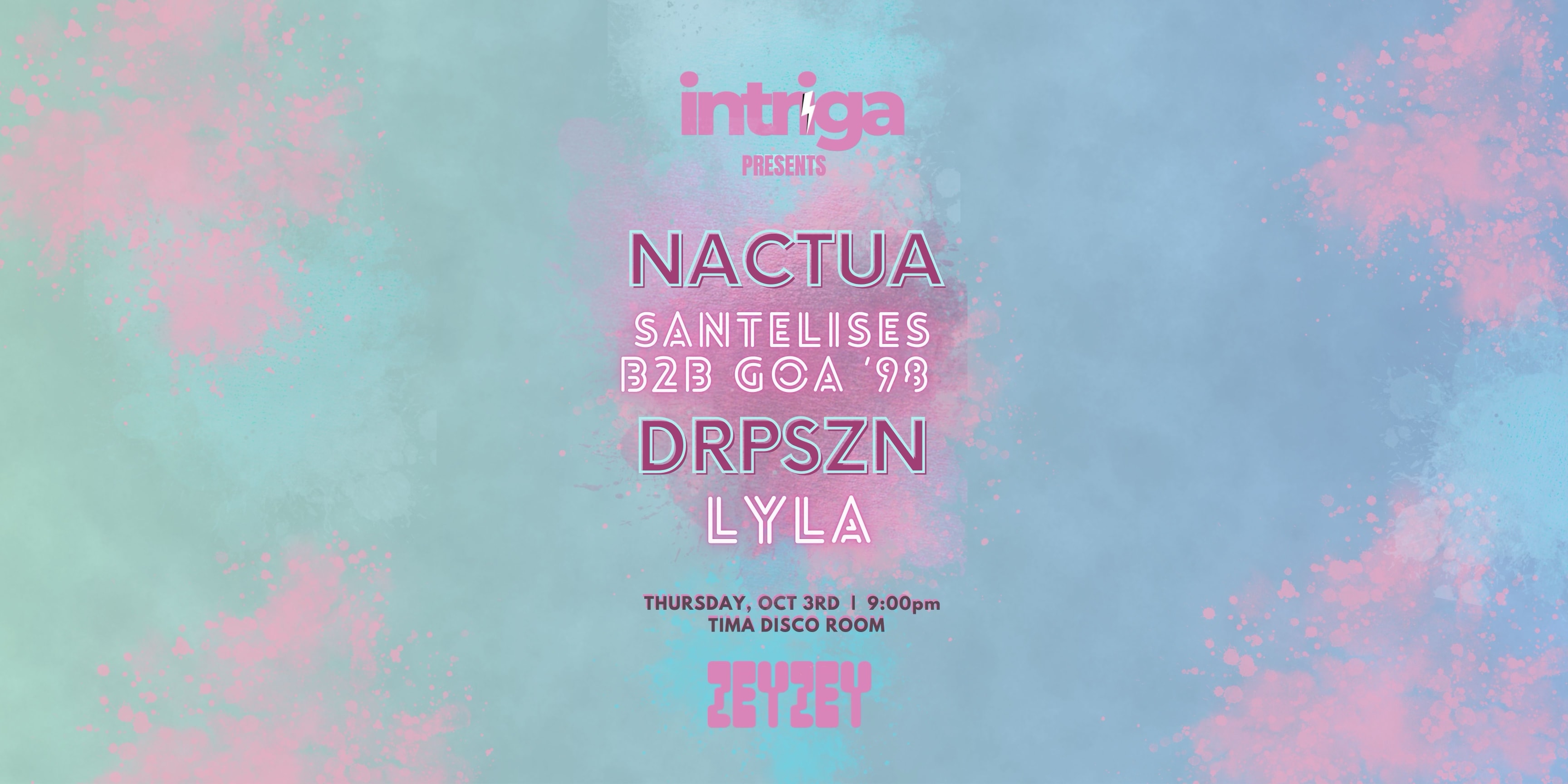 Intriga - Disco Takeover (10/03)