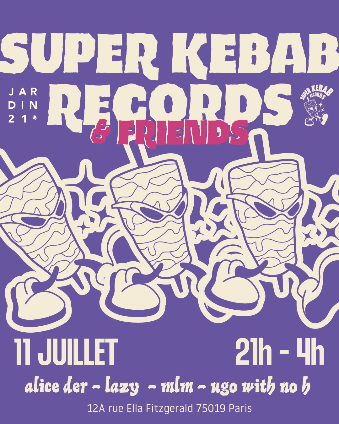 Super Kebab Records X Jardin21 - Open Air