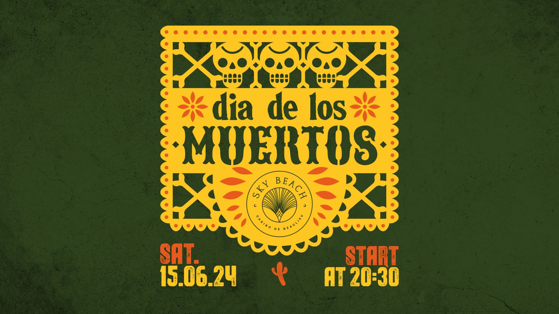 Sky Beach X Dia De Los Muertos