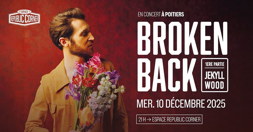 Broken Back + Jekyll Wood En Concert Au Republic Corner
