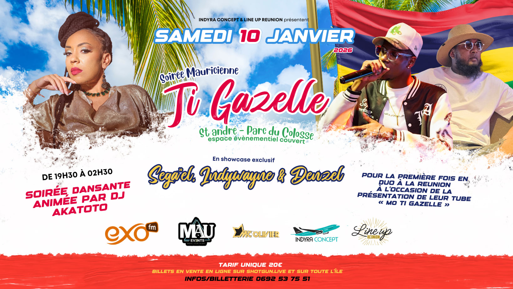 Soirée Mauricienne - Ti Gazelle