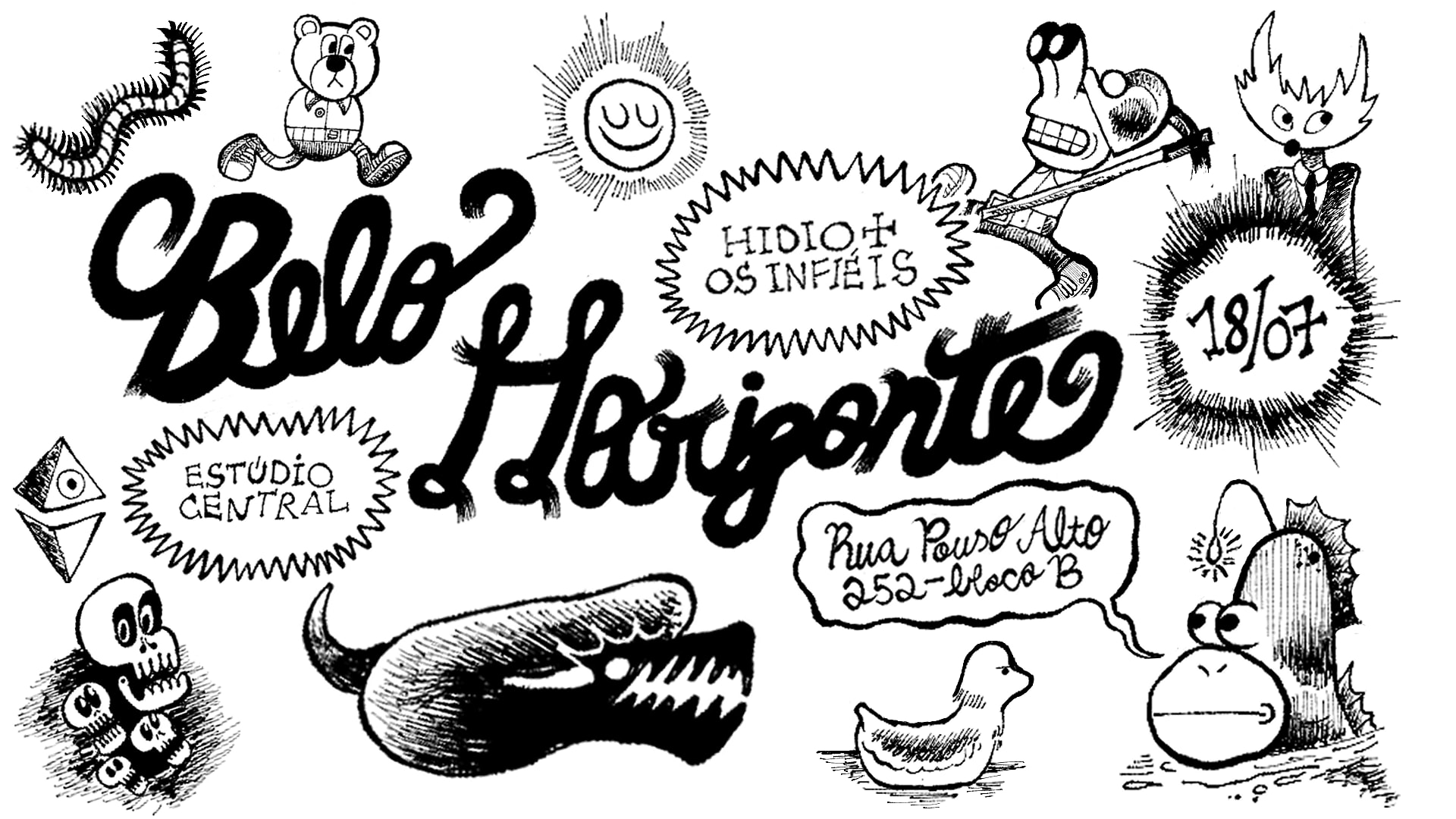 Hidio E Os Infiéis No Estudio Central