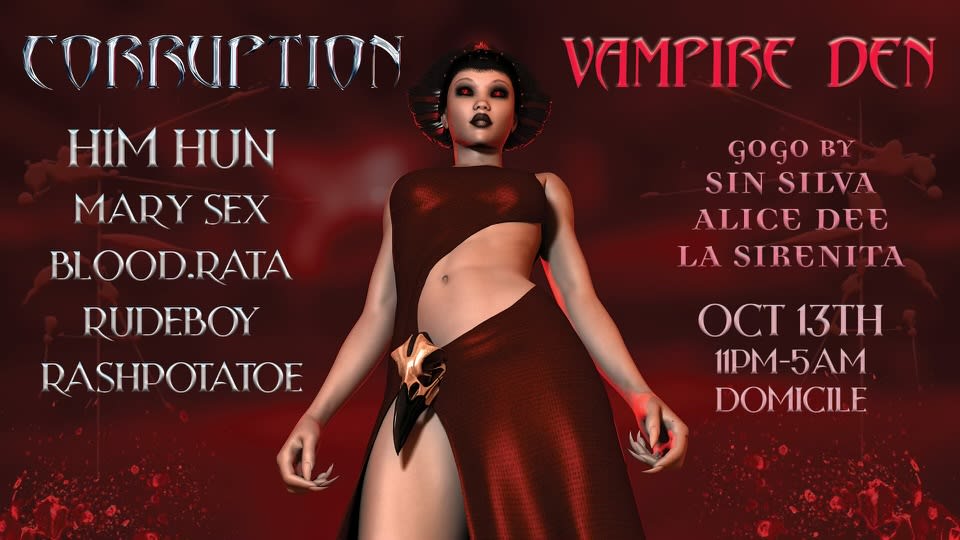 Domicile Presents Vampire Den By Corruption