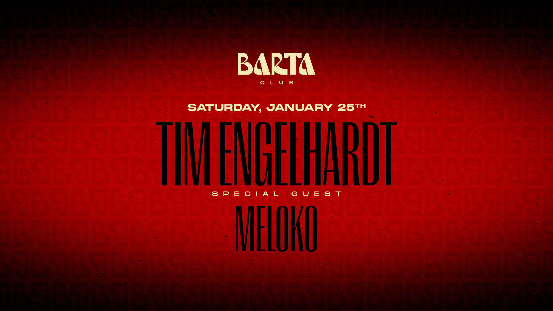 Tim Engelhardt + Meloko - Samedi 25 Janvier 2025