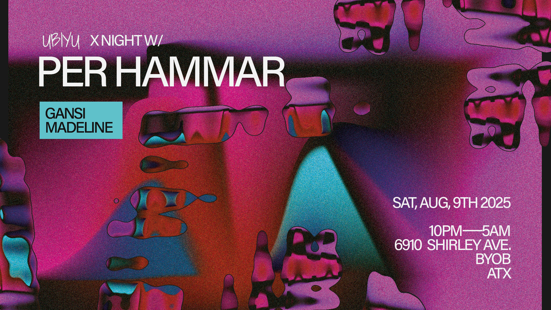 Ubiyu X Night W/ Per Hammar