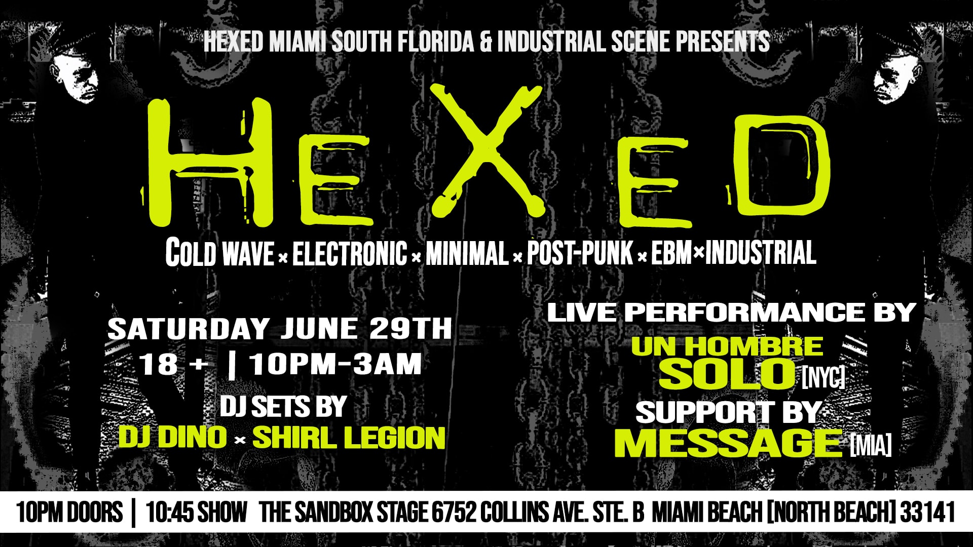 Hexed Ft. Un Hombre Solo [Nyc]