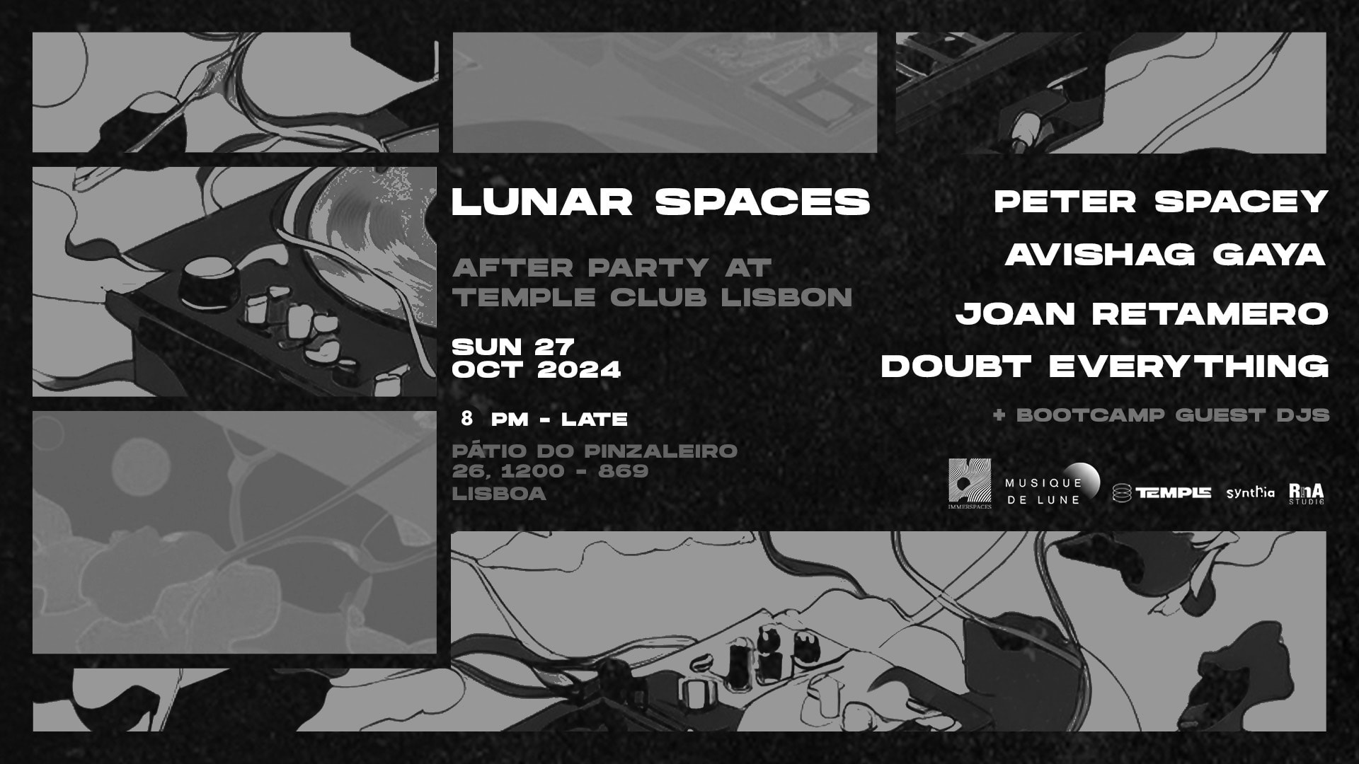 Lunar Spaces Bootcamp After Party @ Temple Club Lisbon