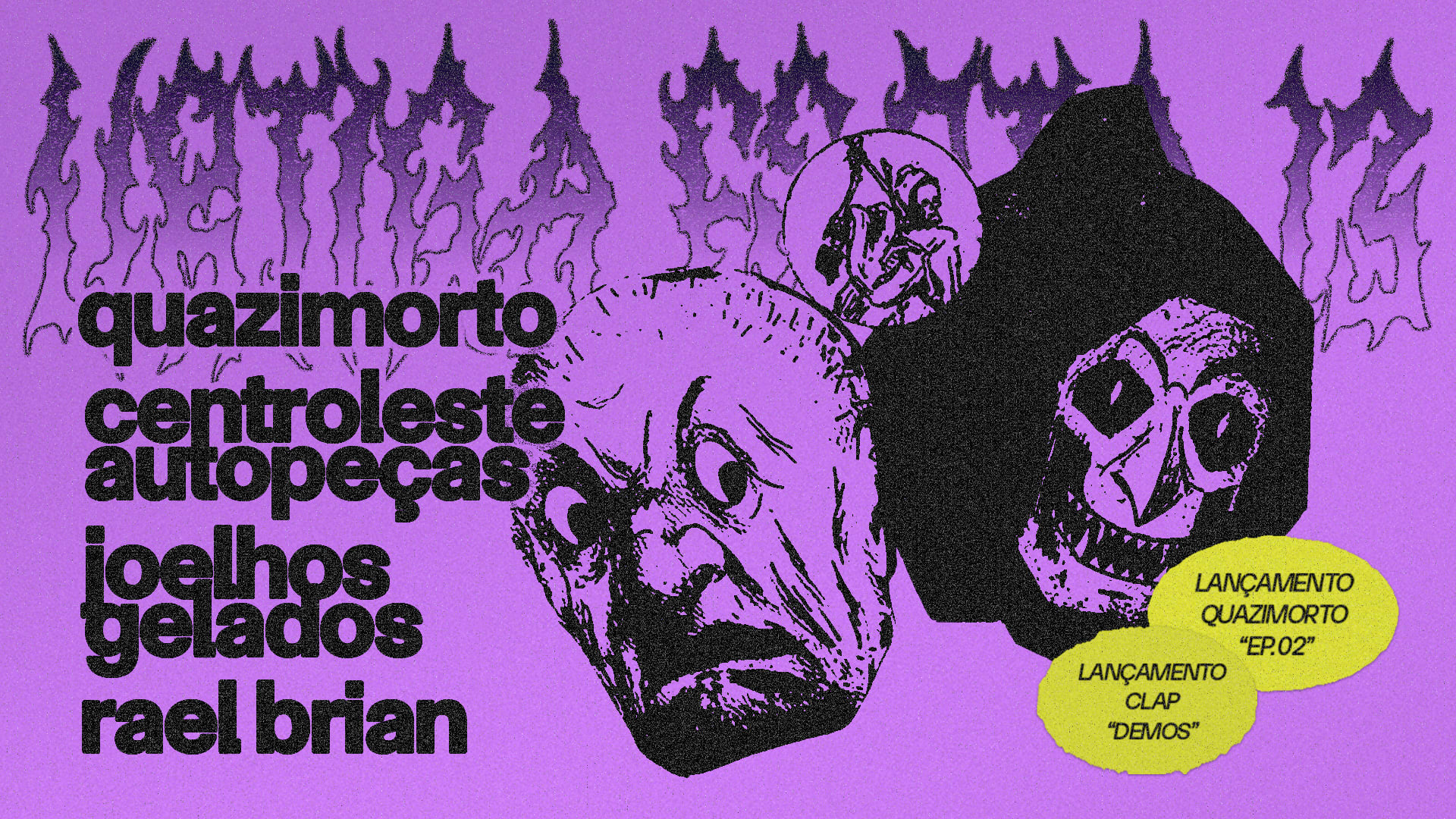 Urtiga Festa 13 = Quazi + Clap + Joelhos + Rael