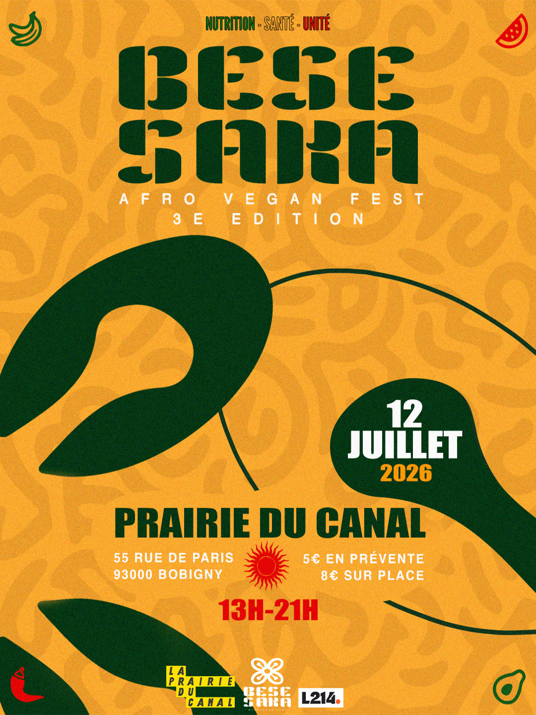 Bese Saka Afro Vegan Fest 3e Édition