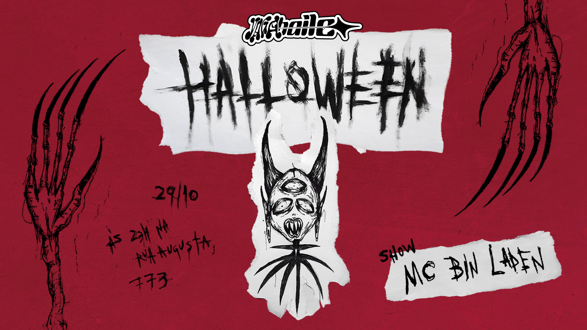 Halloween Sp Convida MC Bin Laden
