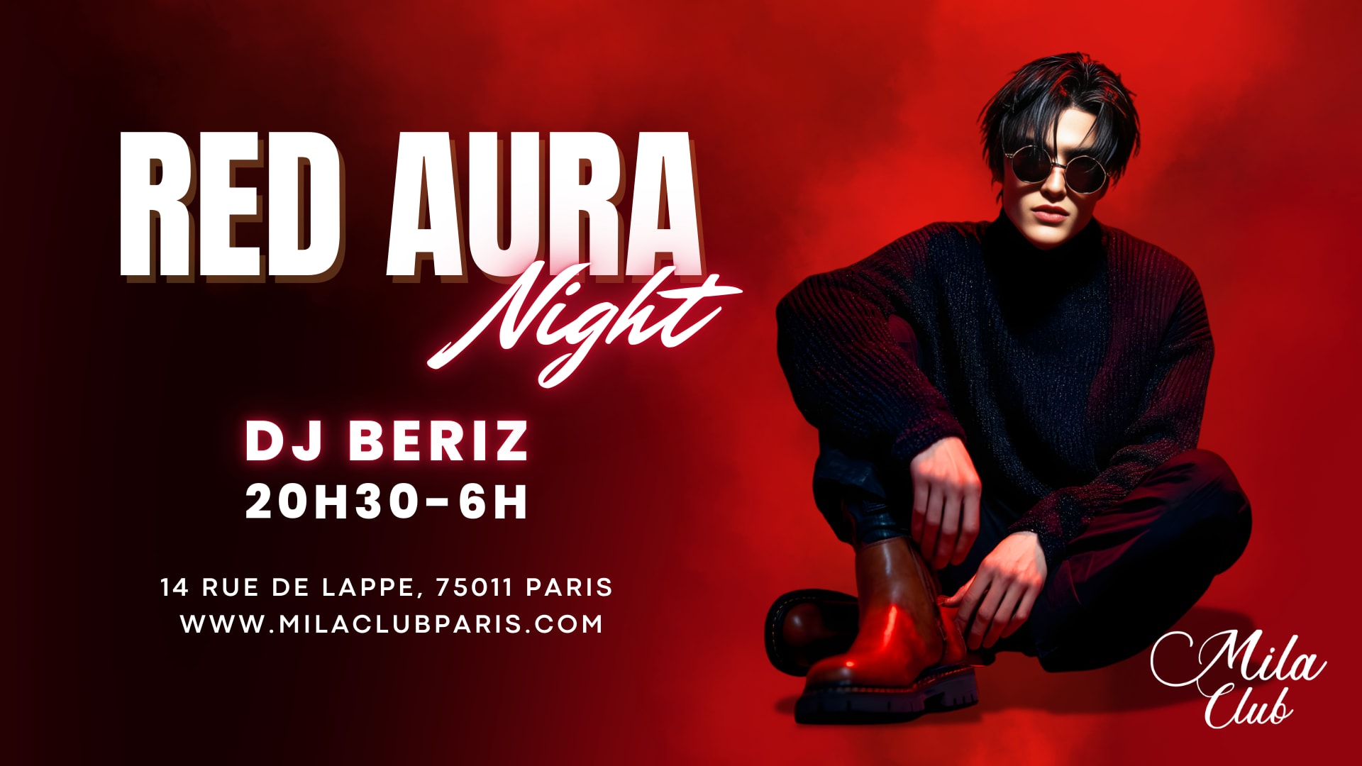 Red Aura - Mila Club Paris