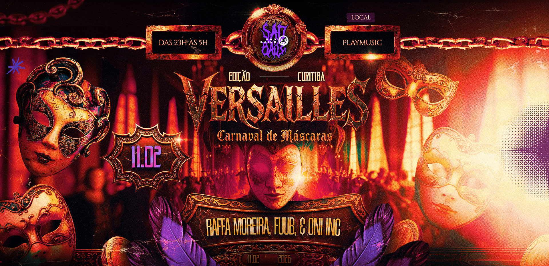 Sadbaile Cwb - Versailles O Ultimo Carnaval De Nossas Vidas