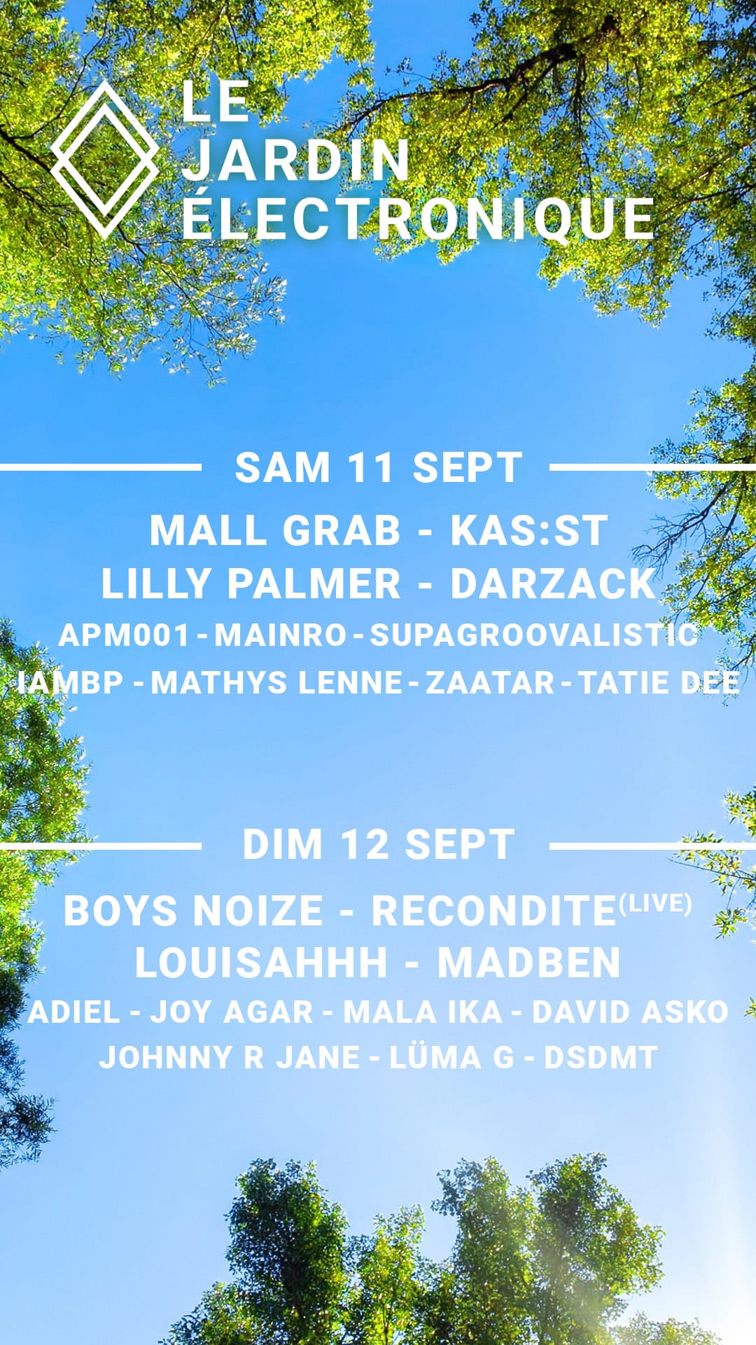 Le Jardin Electronique 2021 - Lille