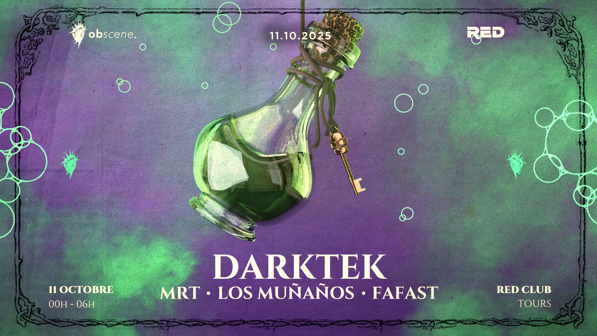 Obscene : Darktek - Los Munanos - Mrt