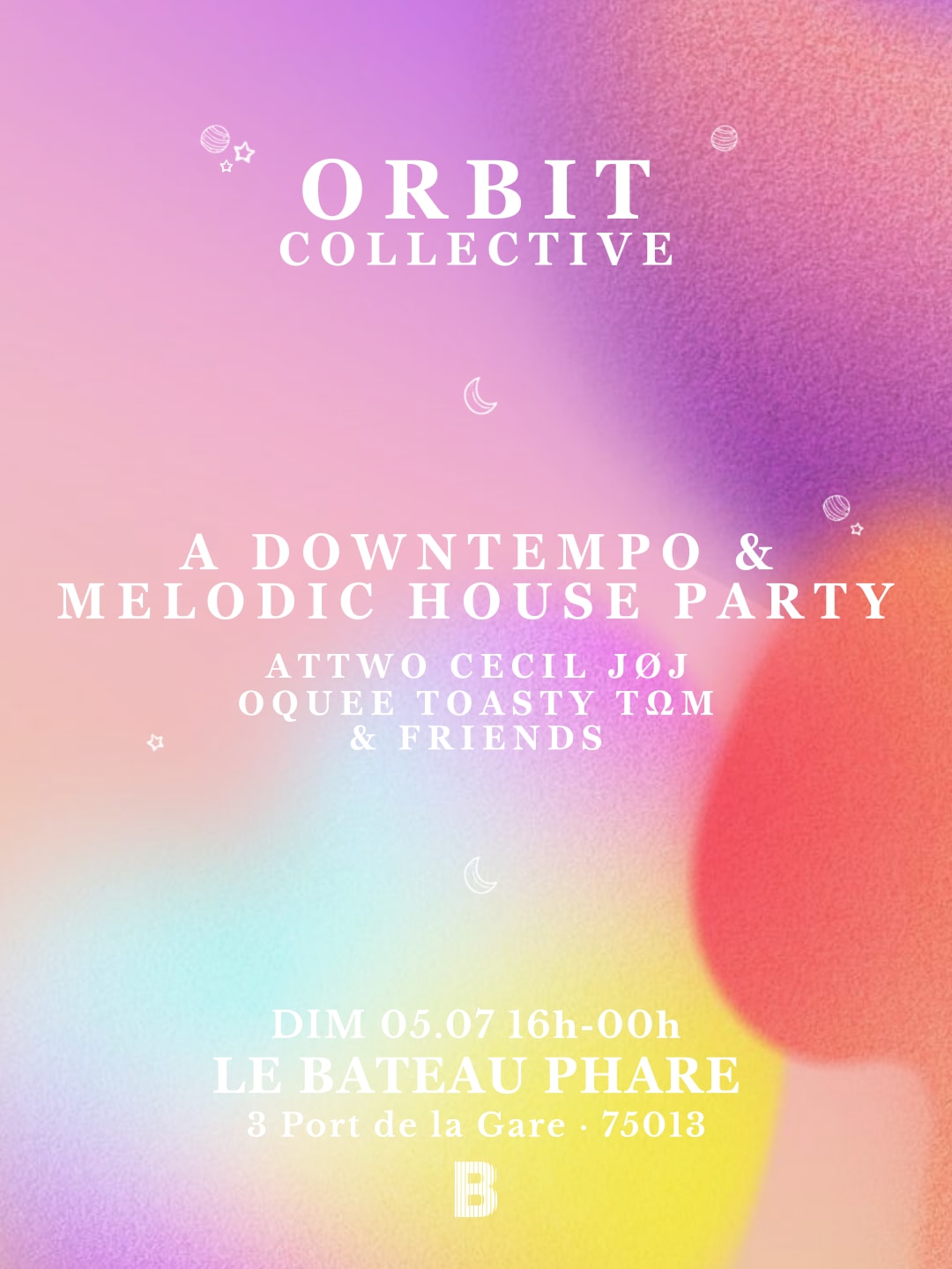 Orbit Collective : A Downtempo & Melodic House Party
