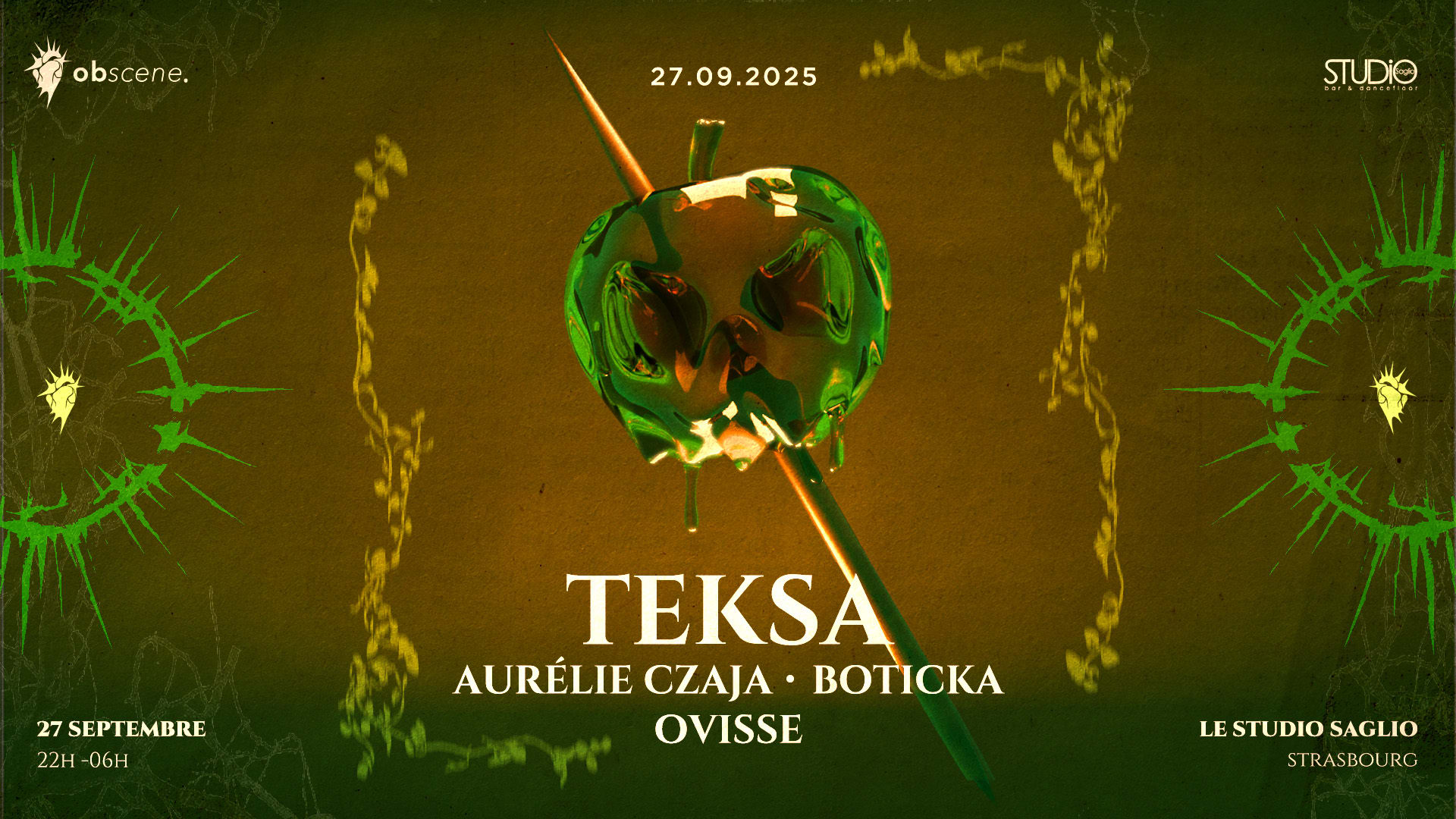 Obscene : Teksa - Aurelie Czaja - Boticka - Ovisse