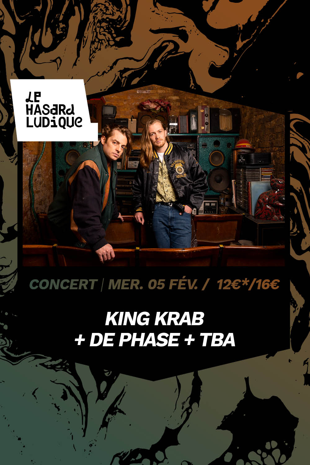 King Krab + De Phase + Laure Sanchez