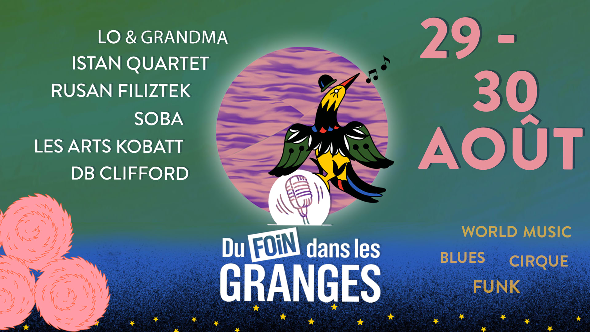 Du Foin Dans Les Granges - Août