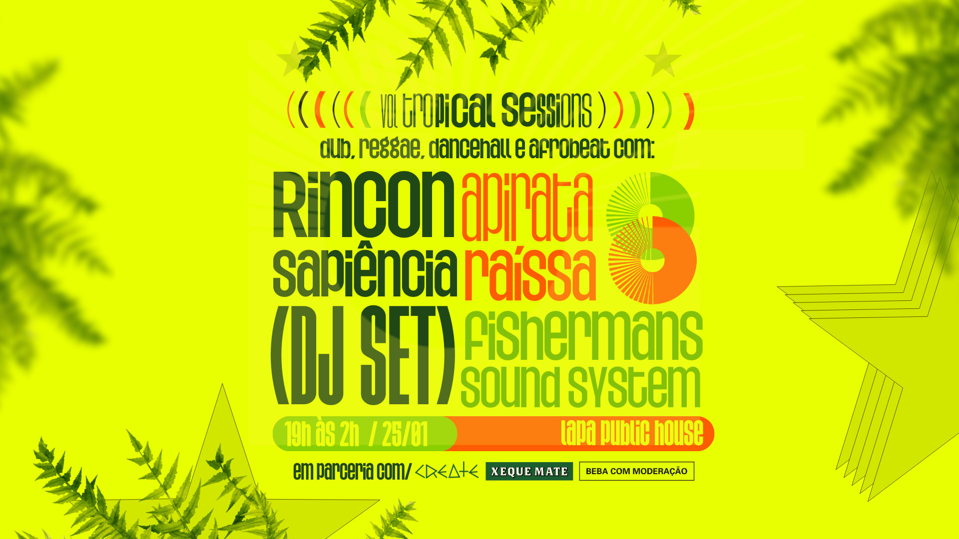 Vol Tropical Sessions #1: Reggae, Dub, Dancehall & Afrobeat