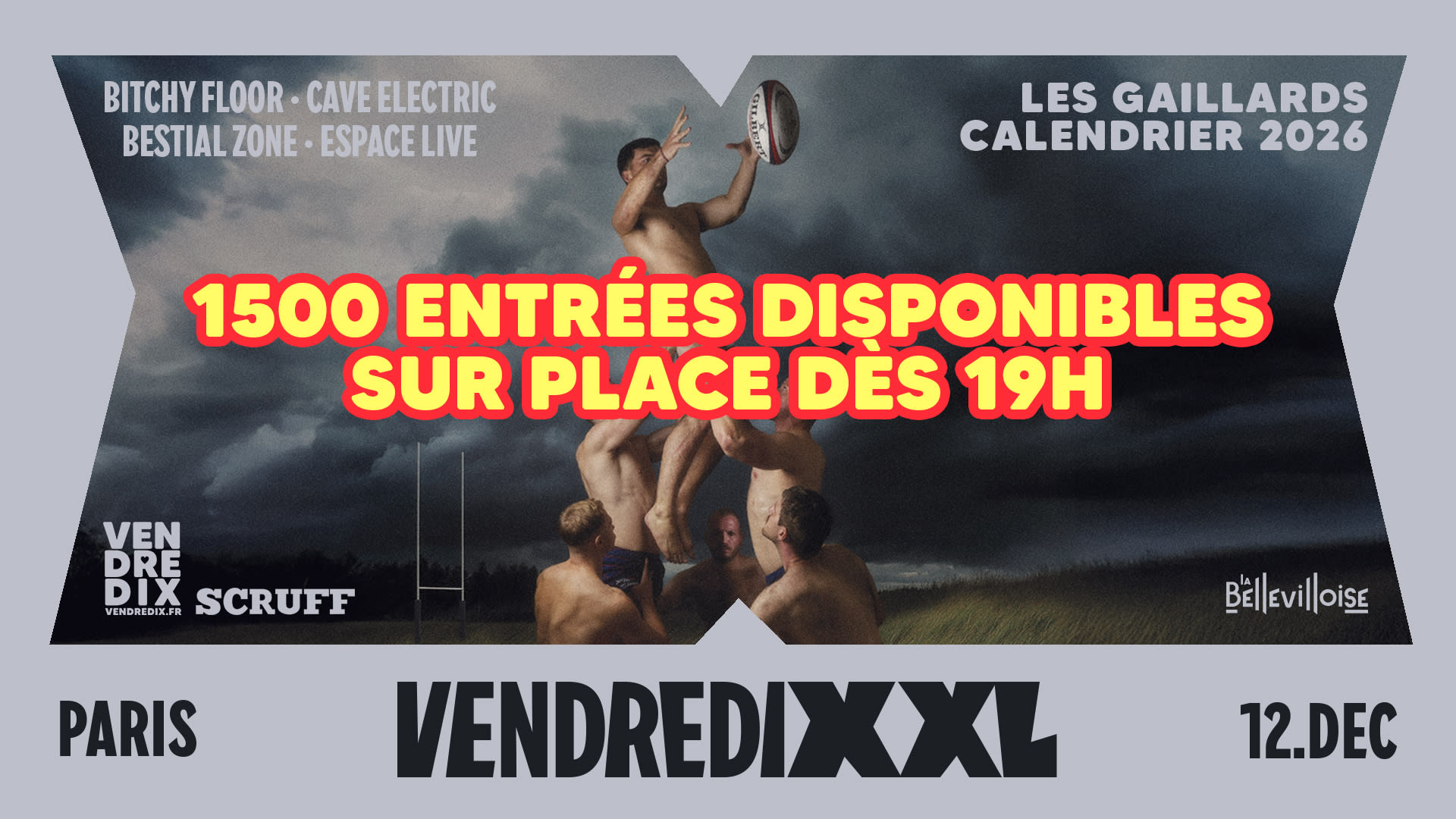 Vendredixxl Les Gaillards | 12.12.25