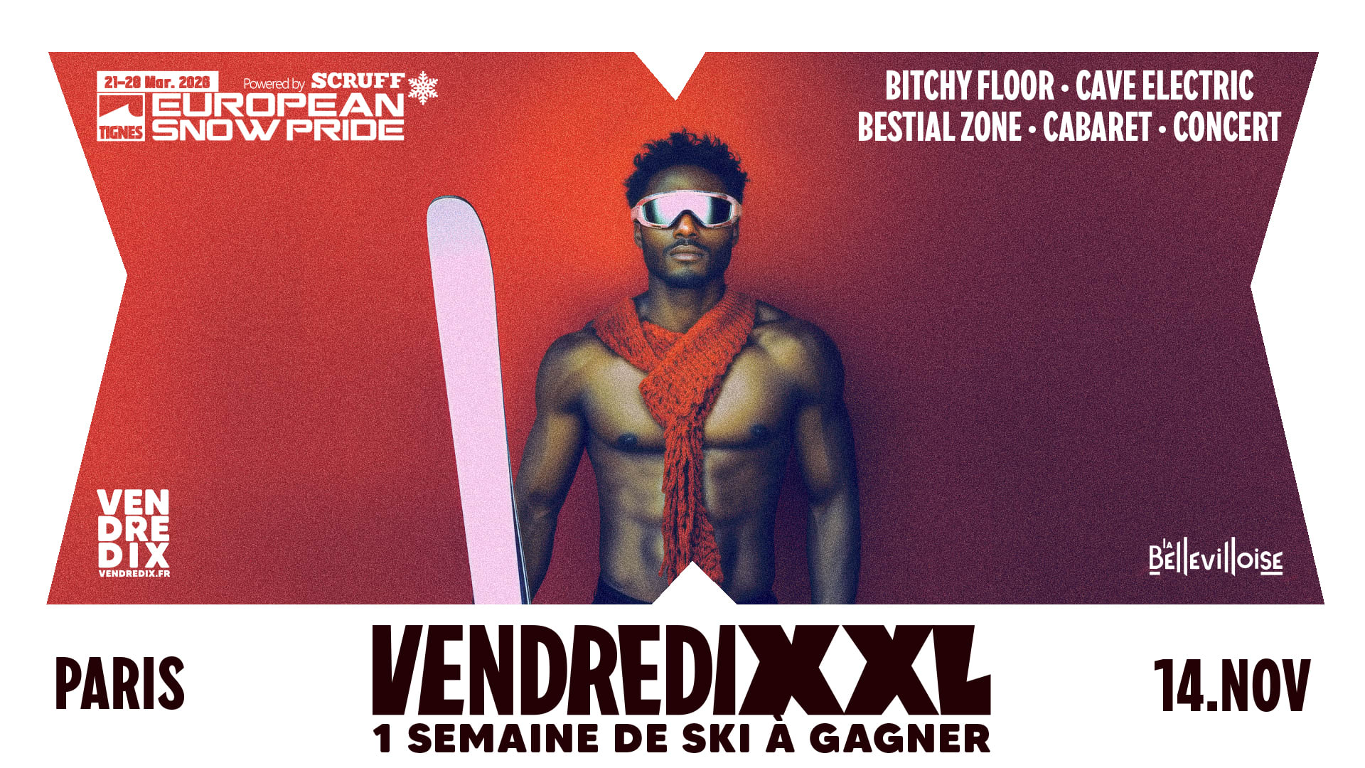 Vendredixxl European Snow Pride | 14.11.25