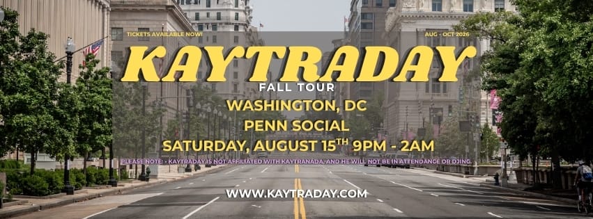 Kaytraday! Fall 2026 Tour (Washington, DC)