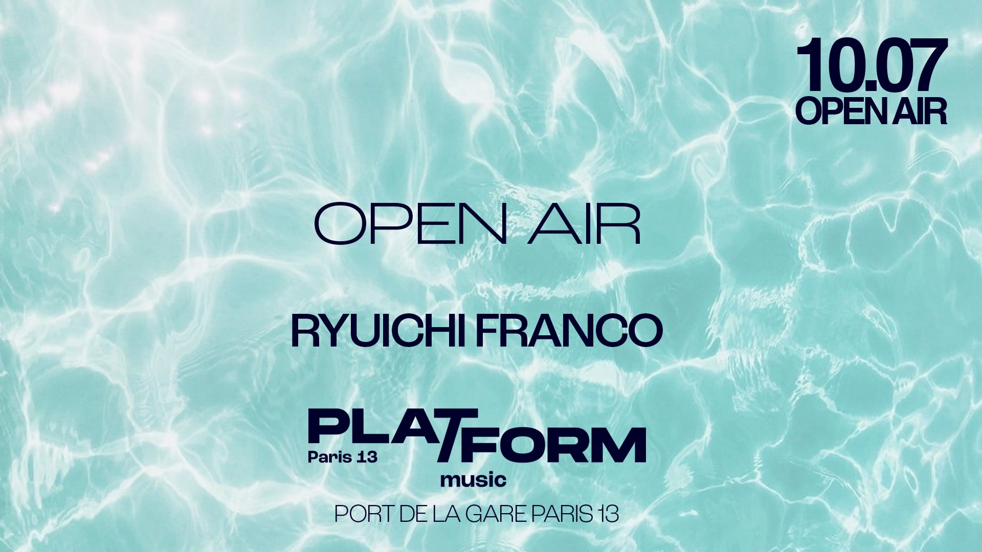 Open Air (Free) • Plat/Form W/ Ryuichi Franco