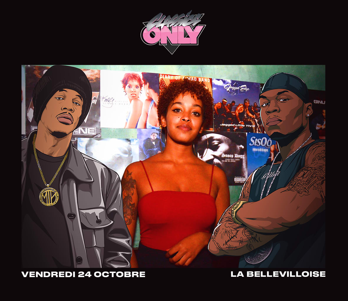 Classics Only @ Bellevilloise 24 Oct  R&B 2000's + Karaoké