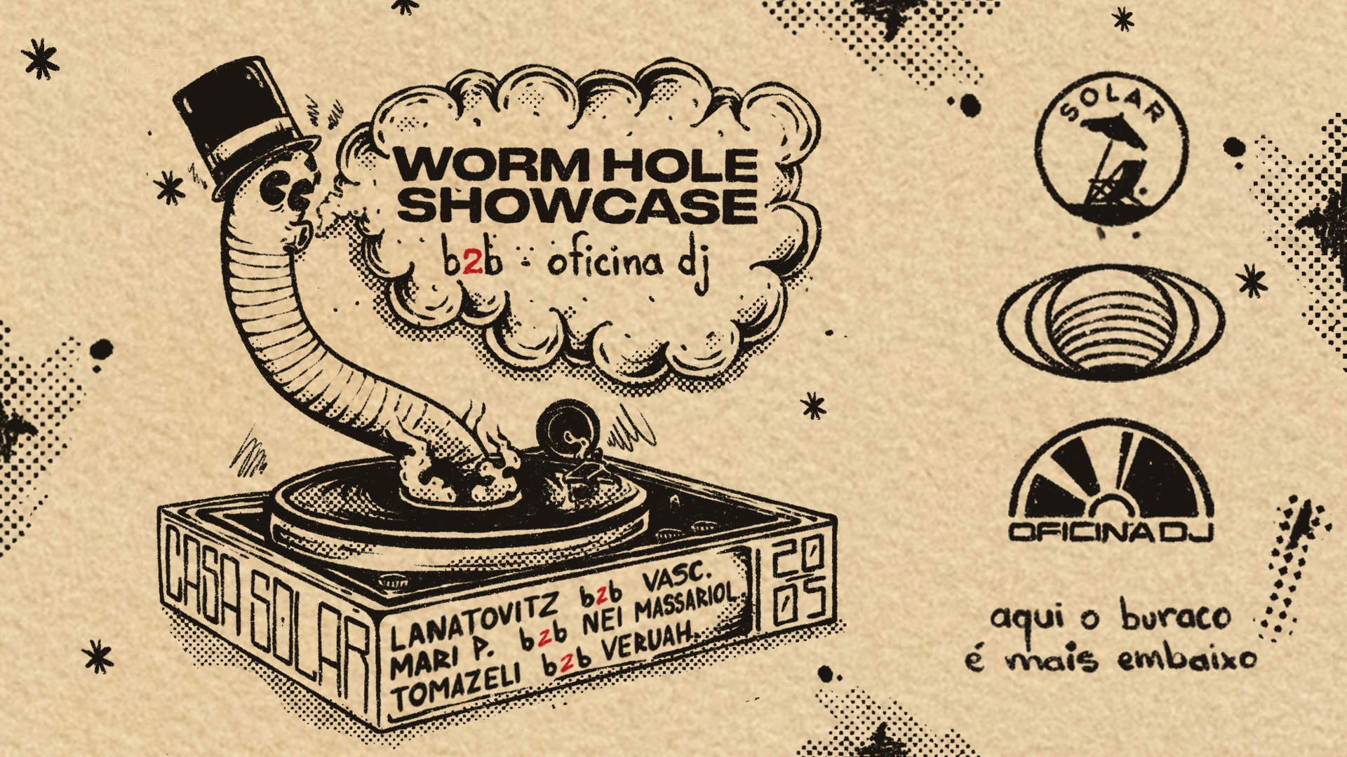 Wormhole Showcase B2b Oficina Dj