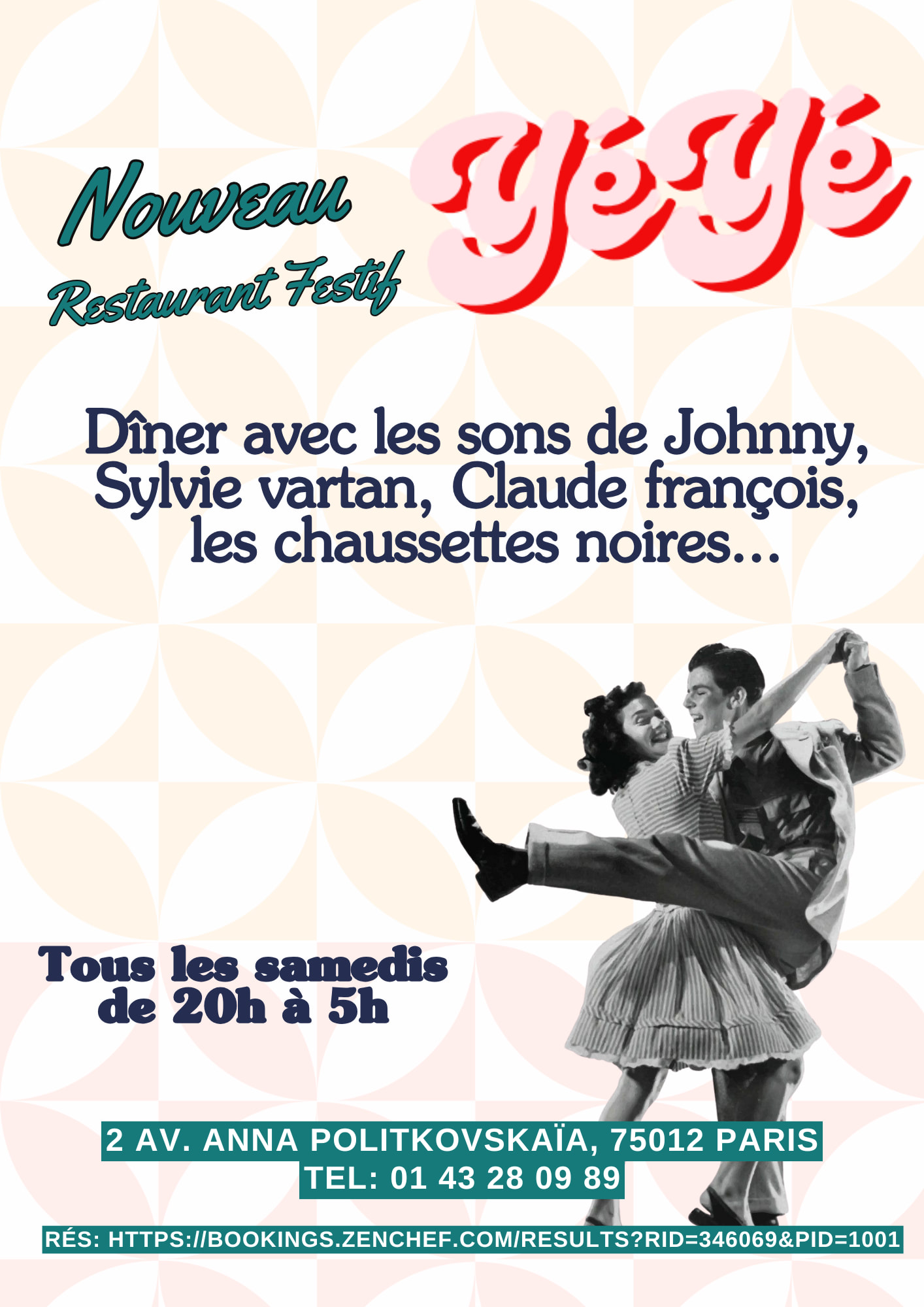 Soirée Yéyé Disco Au Chalet Du Lac