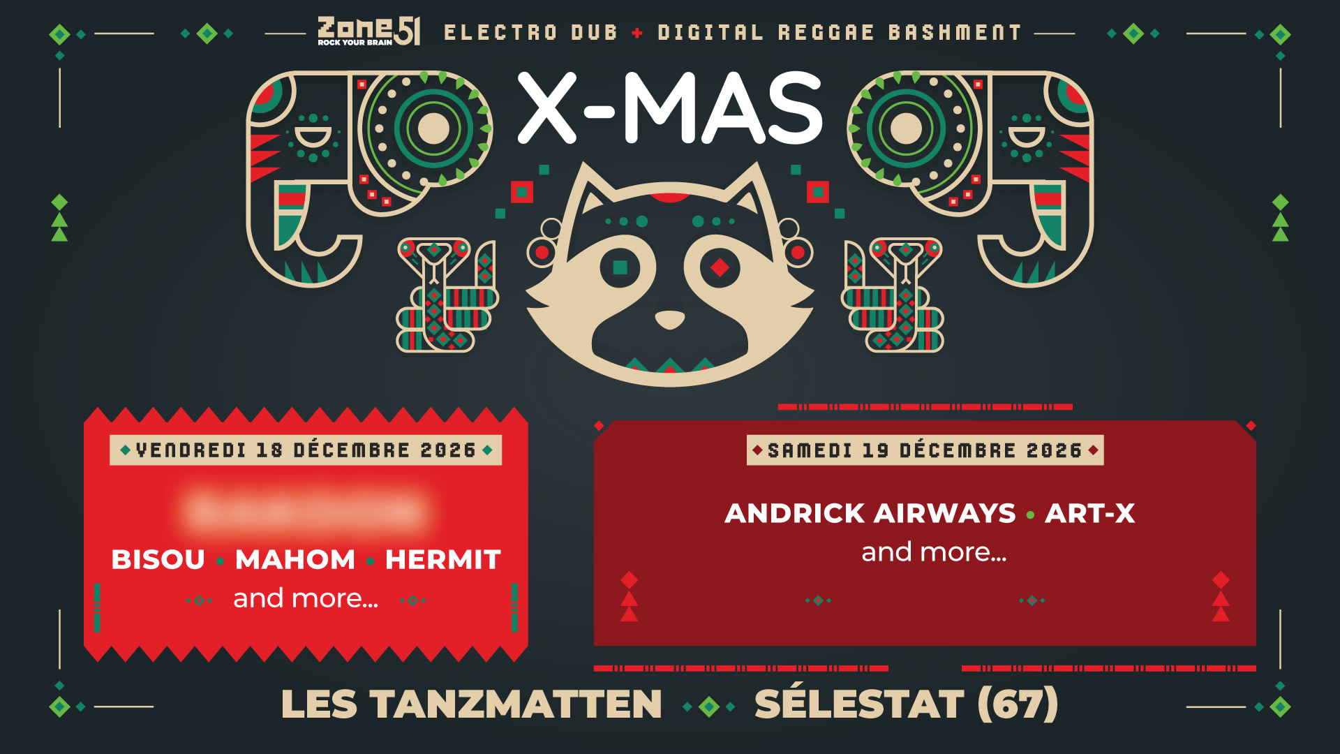 X-Mas Party - Samedi 19/12/2026