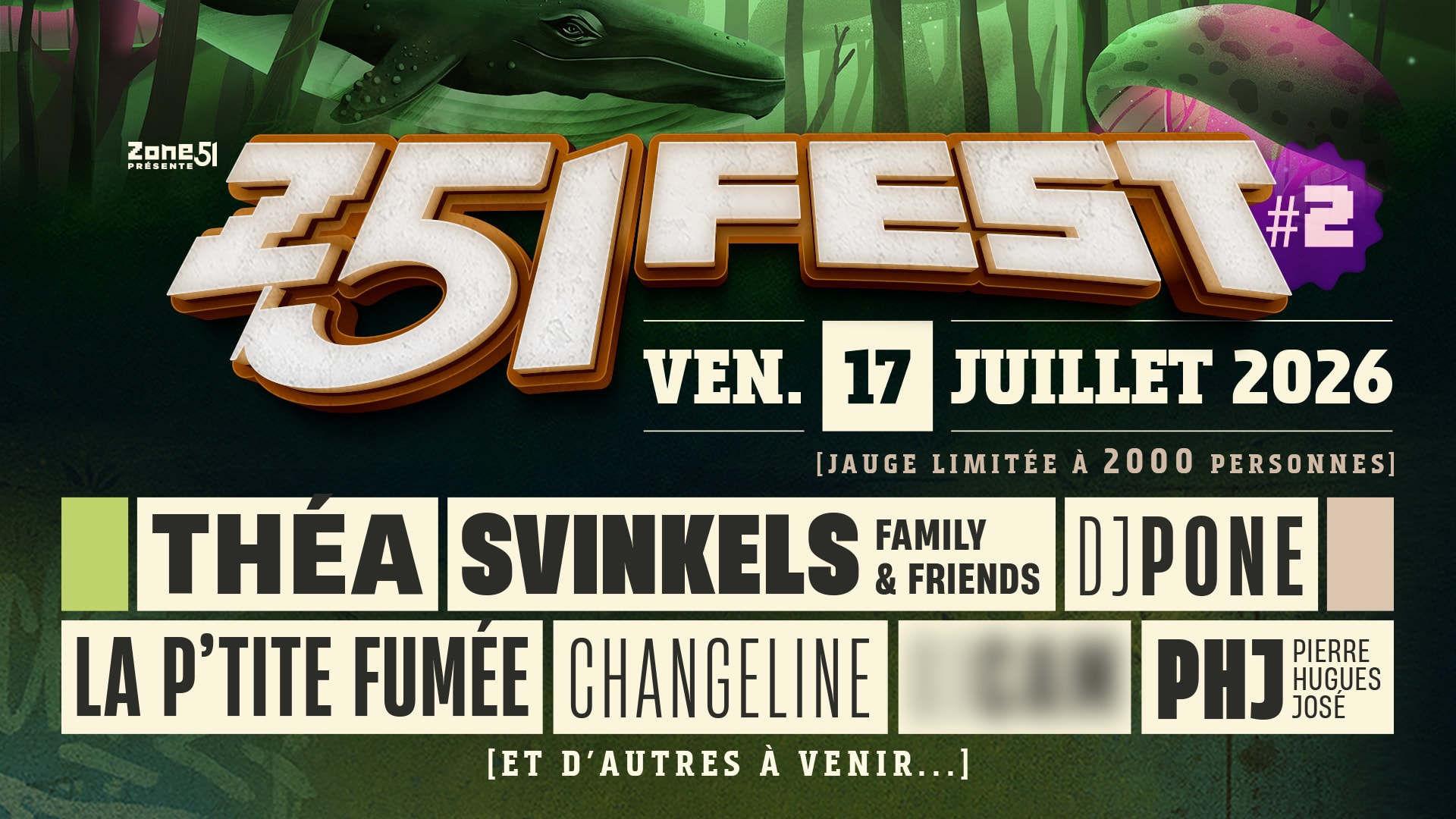 Z51 Fest - J1 - Vendredi 17 Juillet 2026