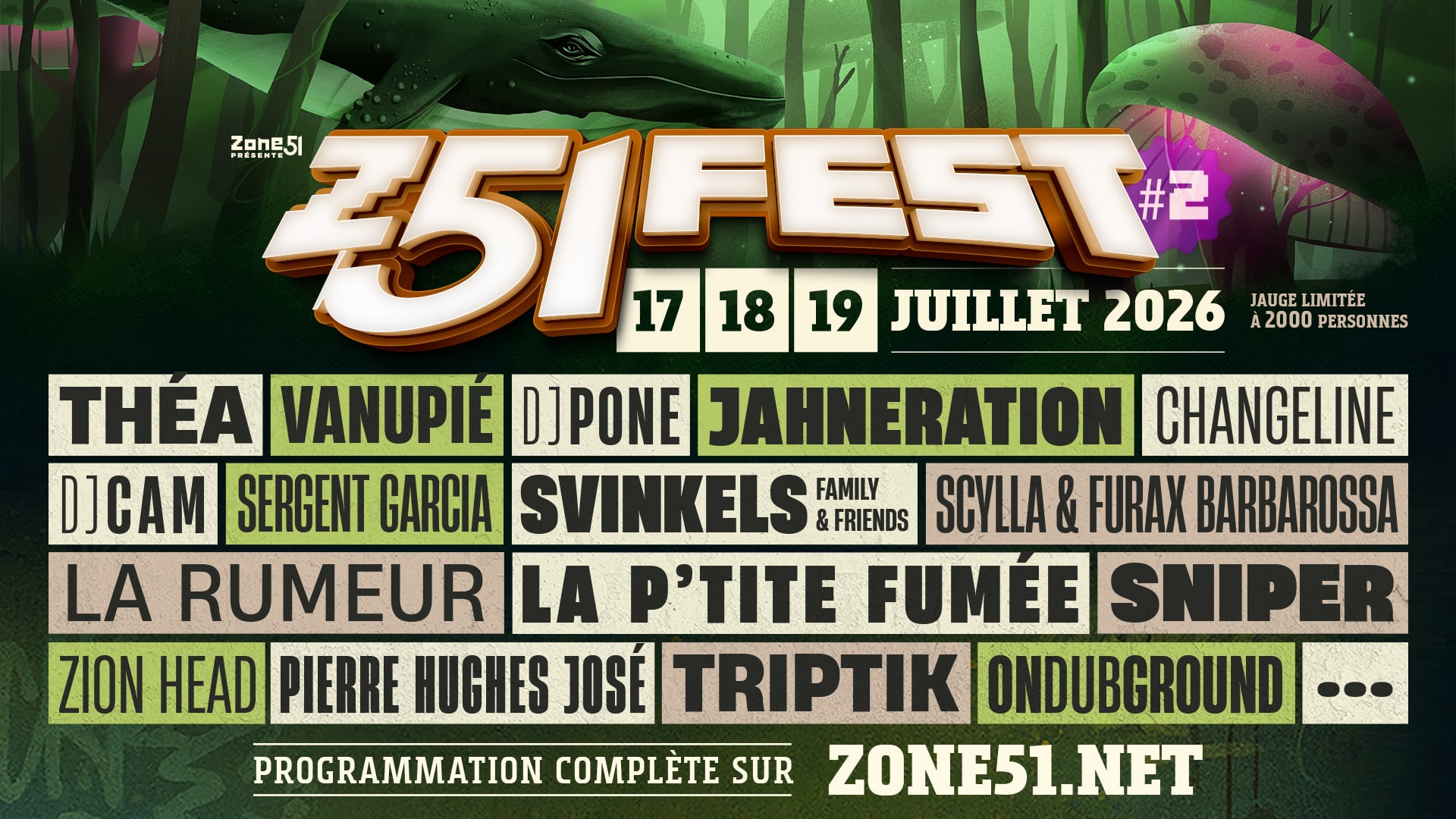 Z51 Fest - J1 - Vendredi 17 Juillet 2026