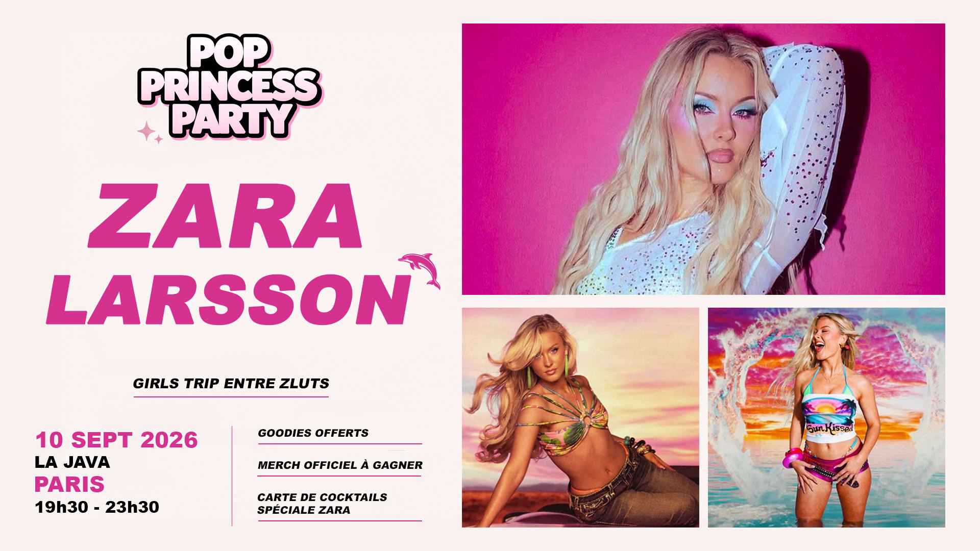 Pop Princess Party - Zara Larsson Edition