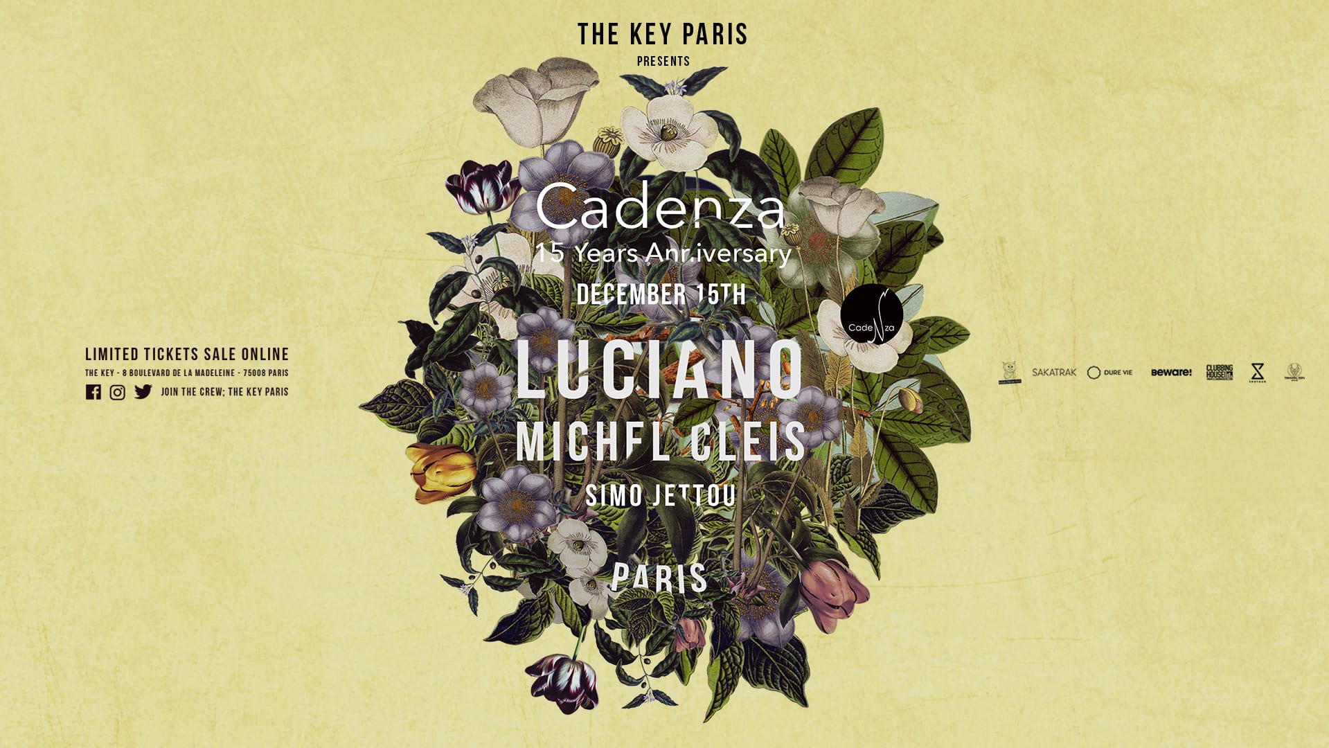 Cadenza 15 Years Anniversary : Luciano & Friends