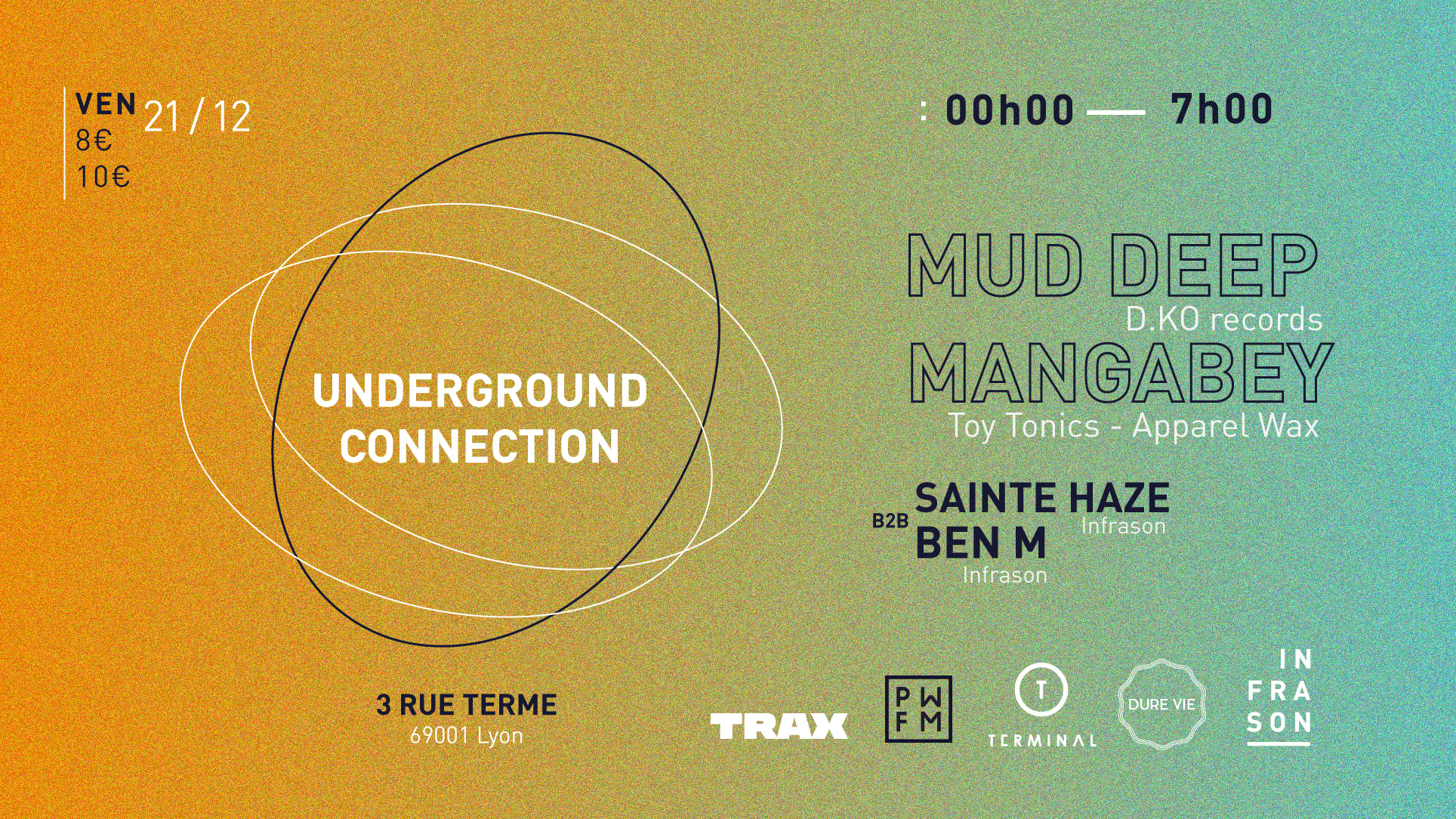Underground Connection #2 W/ Mud Deep - Mangabey