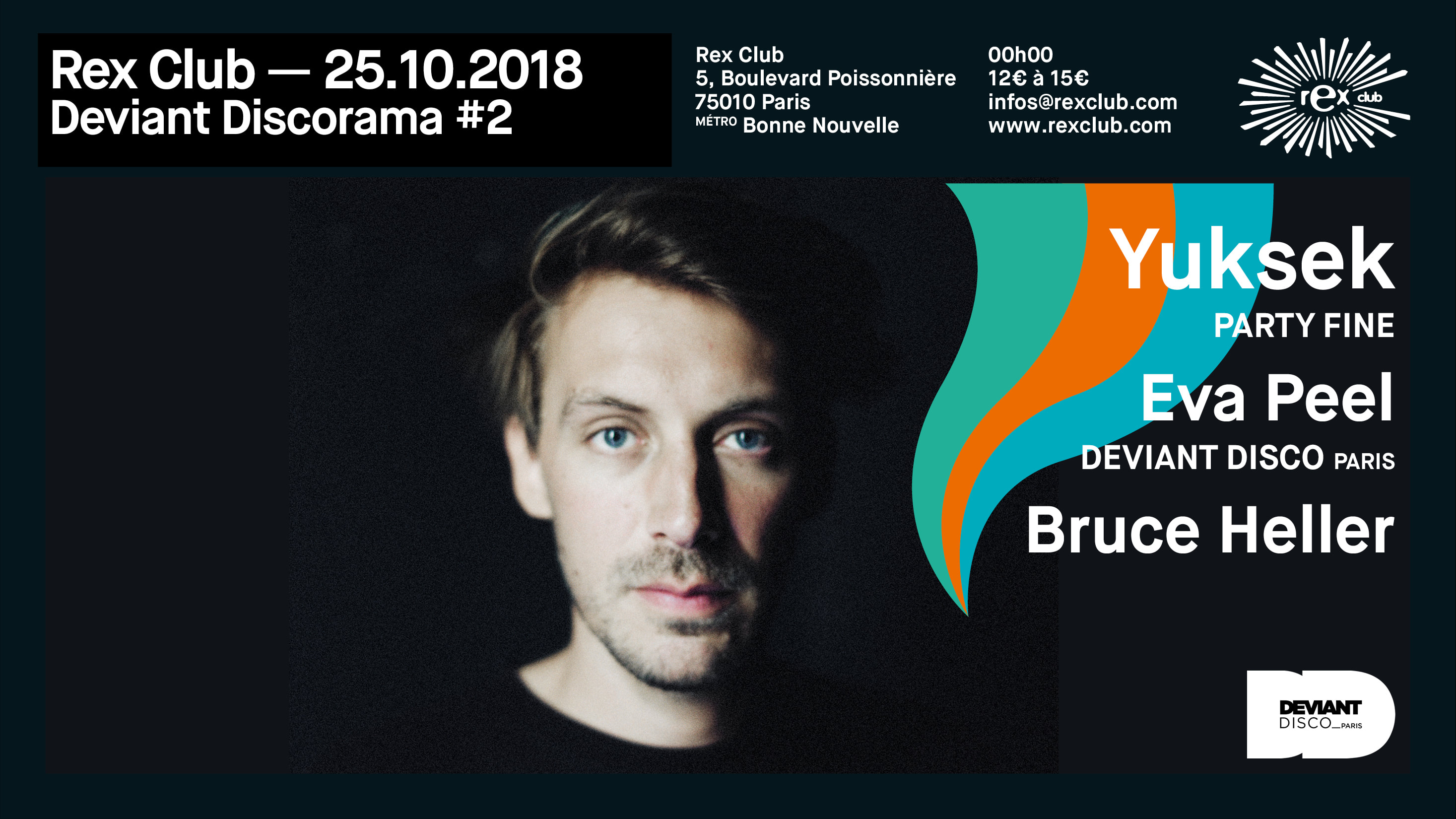 Deviant Discorama #2: Yuksek, Eva Peel, Bruce Heller