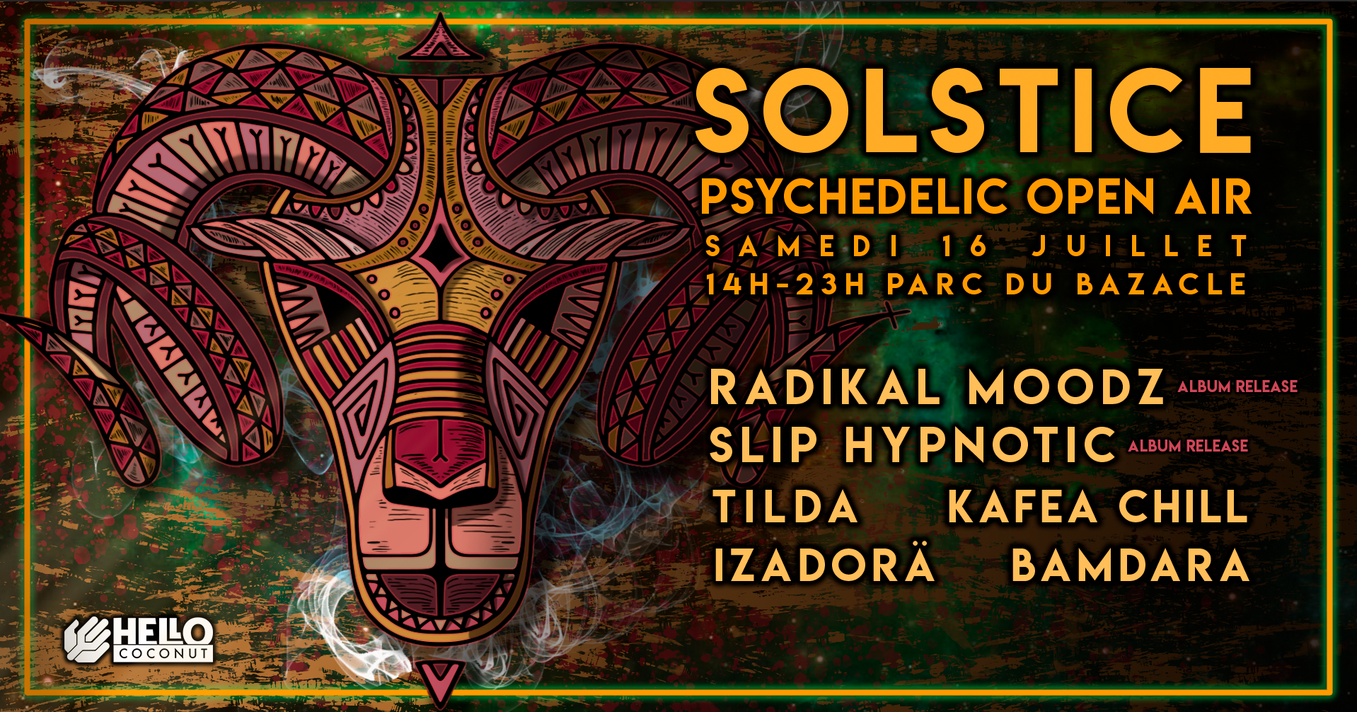 Solstice - Psychedelic Open Air, Toulouse · Billets Shotgun