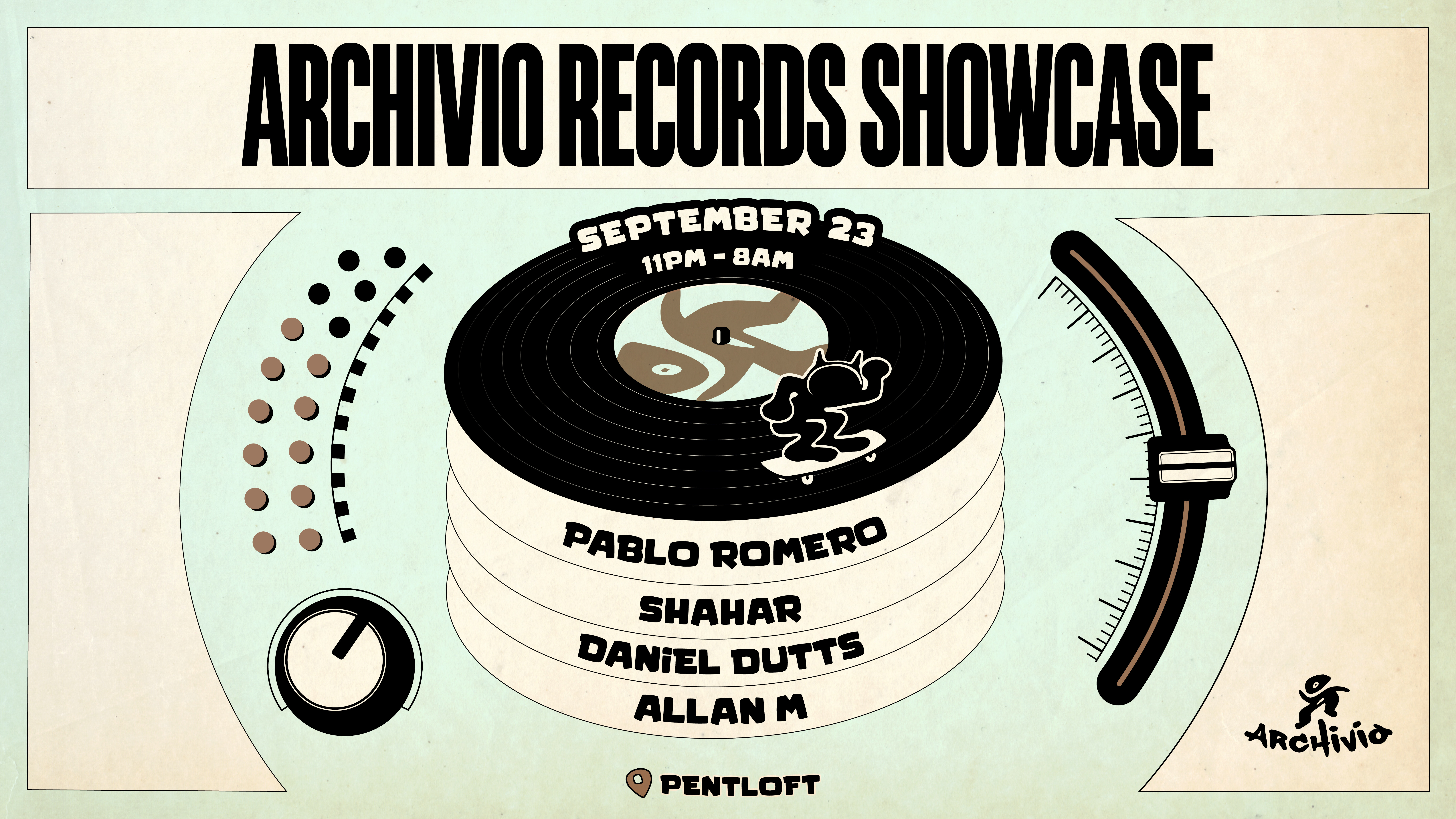 🎫 Archivio Records Showcase | Shotgun Tickets