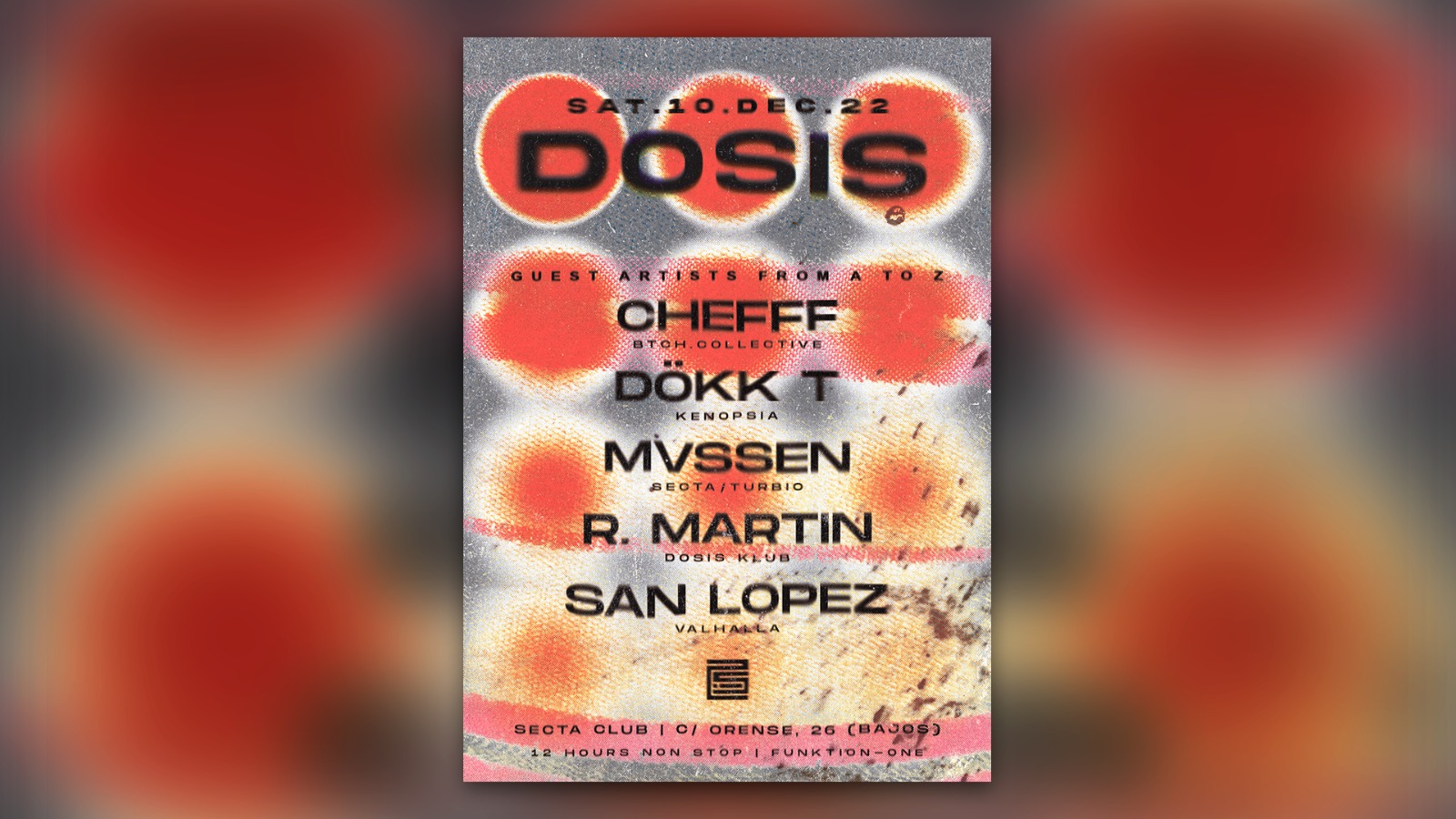 DOSIS KLUB [2IS]: MVPDJ/…, Madrid · Shotgun Tickets