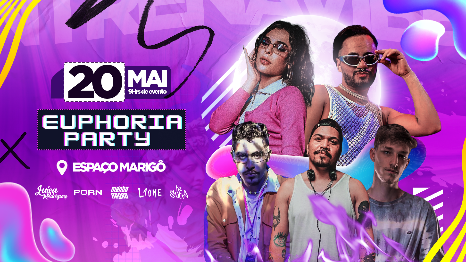 13yerssex Comhd - ðŸŽ« EUPHORIA PARTY | Ingressos Shotgun