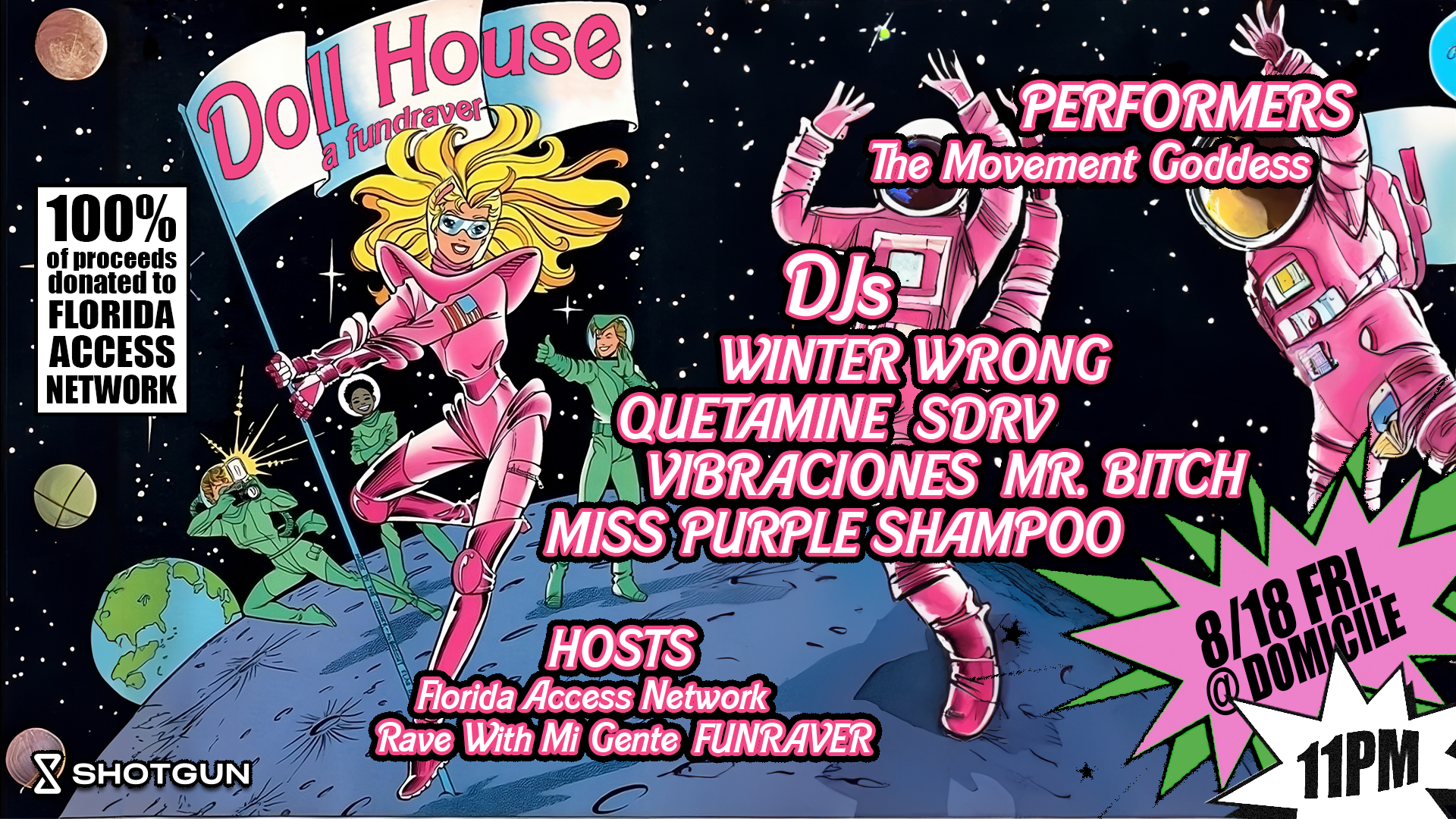 🎫 DOLL HOUSE: A FUNDRAVER | Shotgun Tickets