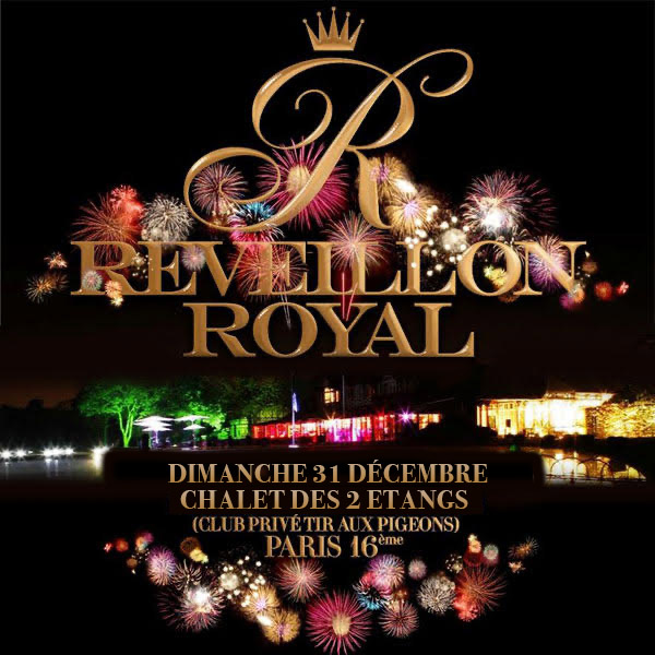 Soirée du nouvel an REVEILLON ROYAL MANOIR PAVILLON DES ETANGS PARIS 16 NEW  YEAR 2024 + DE 800 PERSONNES