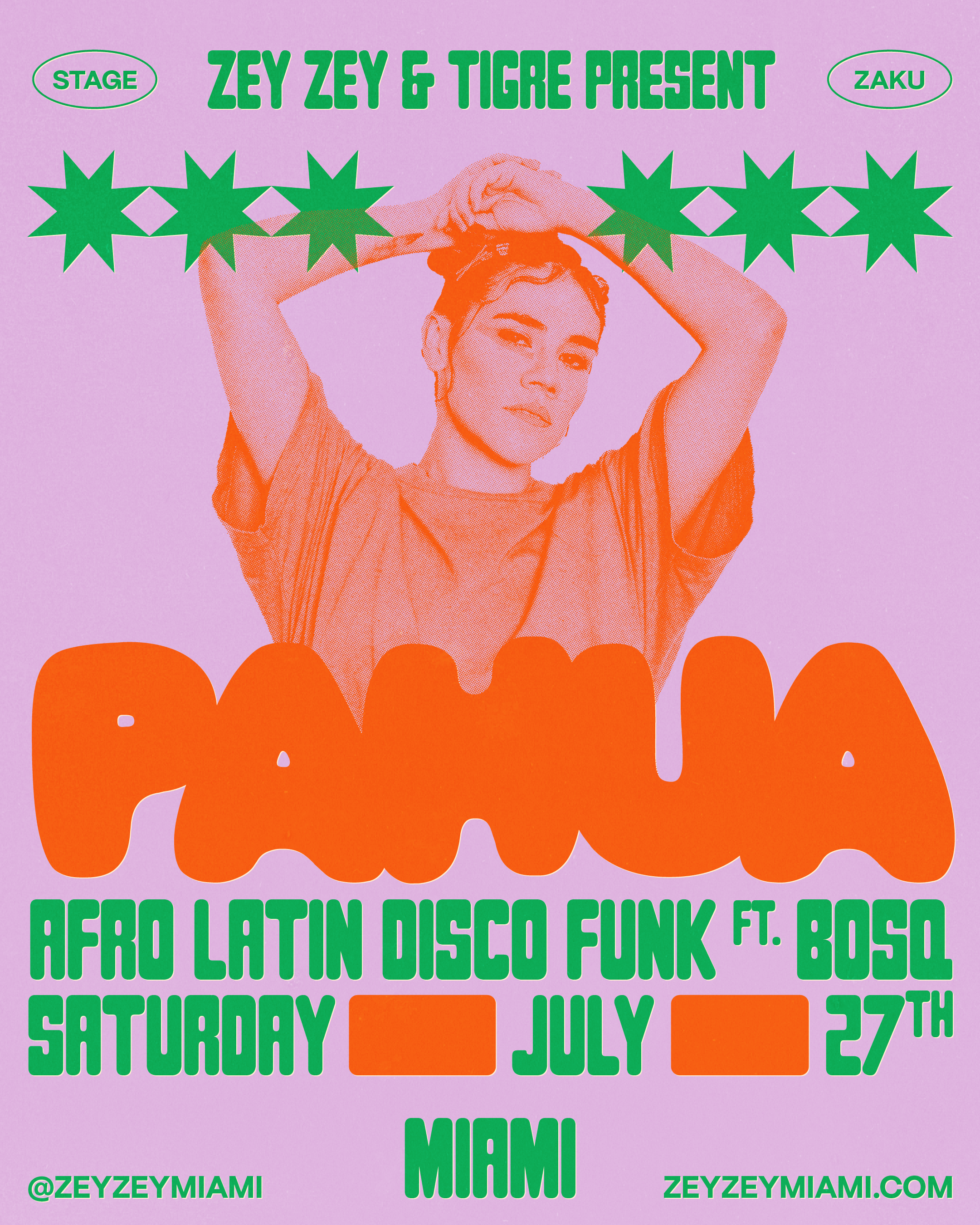 Zeyzey And Tigre Sounds Present: Pahua & Bosq, Miami · Shotgun Tickets