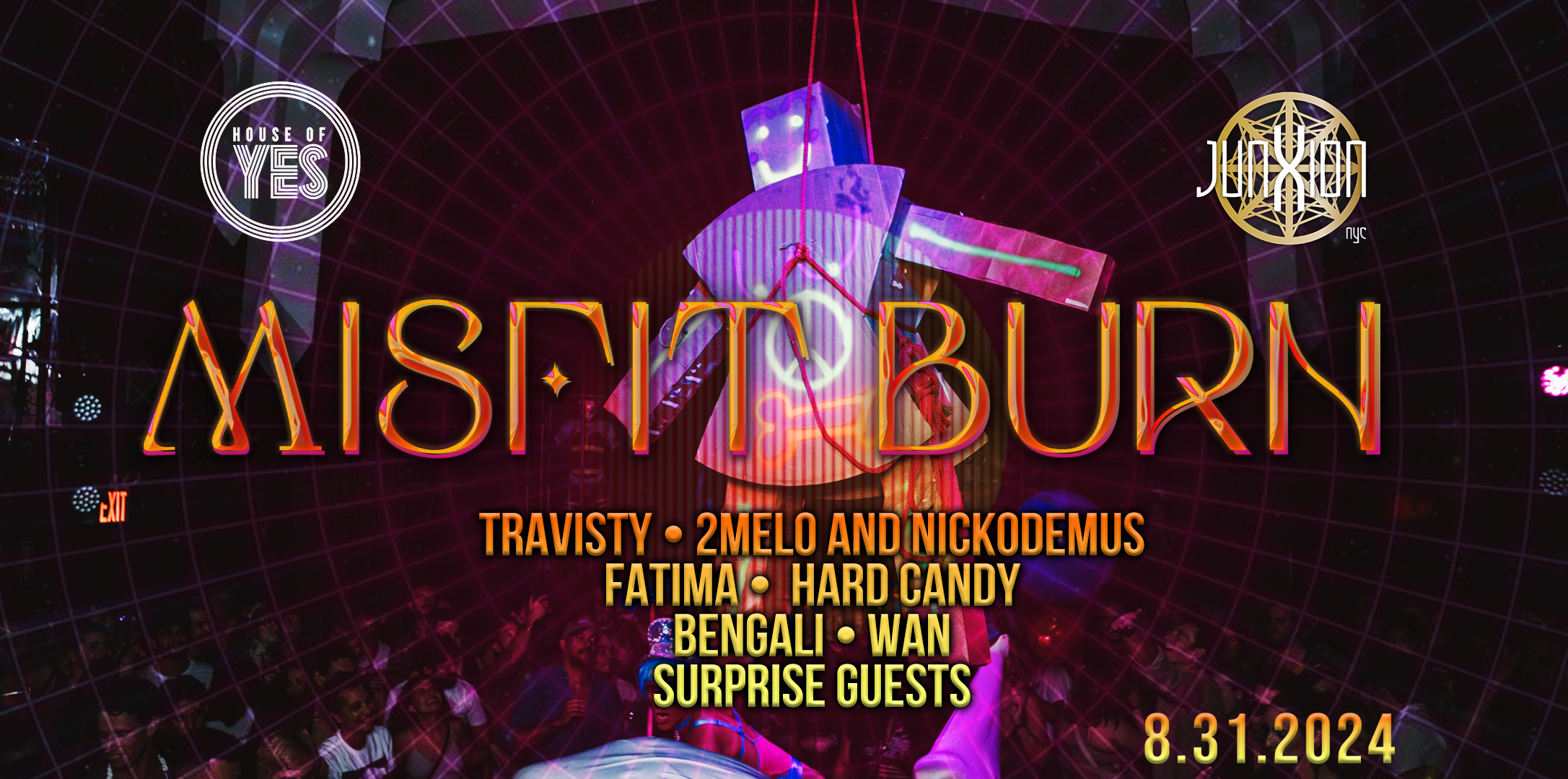 Misfit Burn With Junxion · 2melo, Brooklyn, New York · Shotgun Tickets