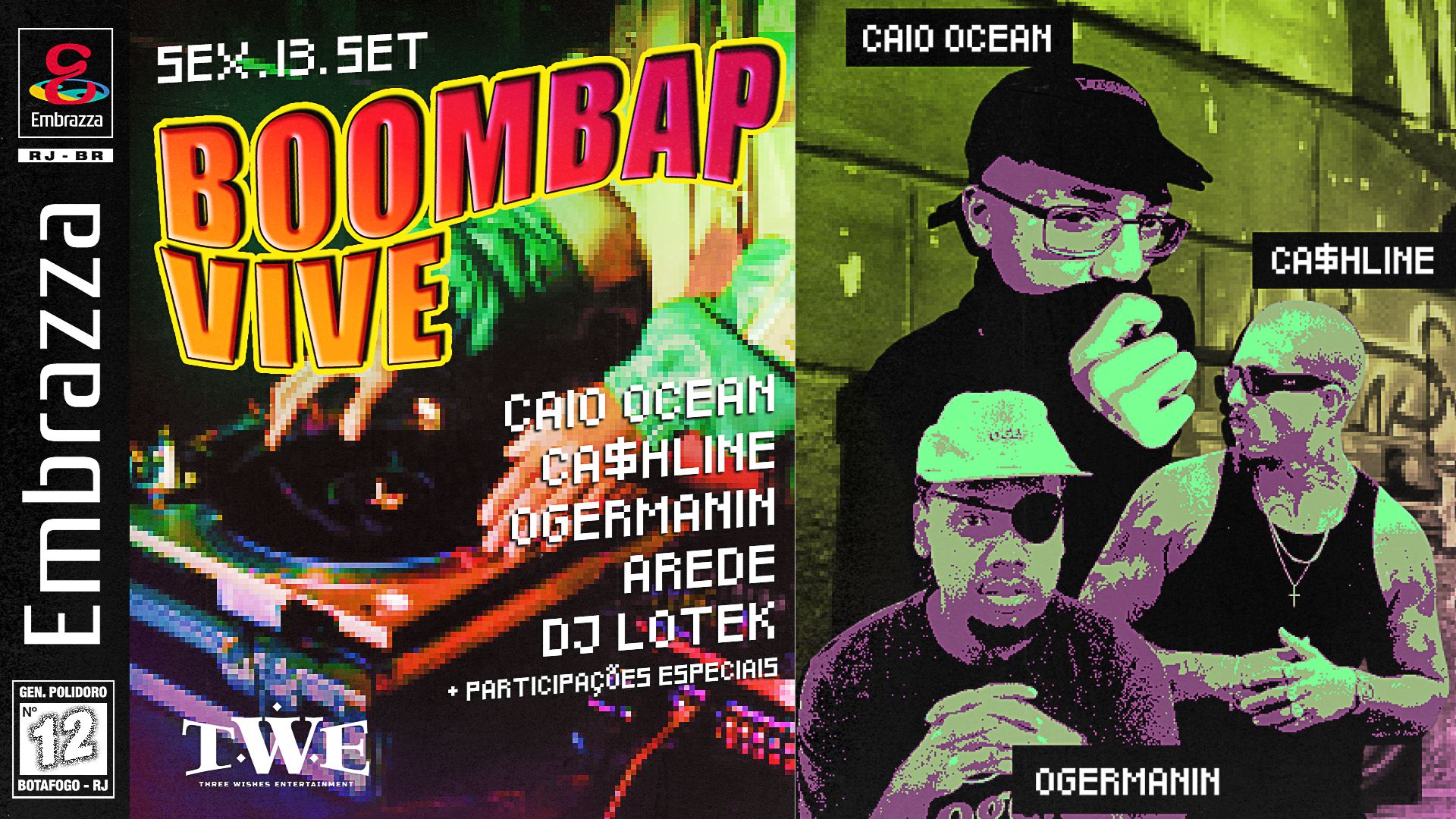Boombap Vive 2a Edição, Rio De Janeiro · Ingressos Shotgun