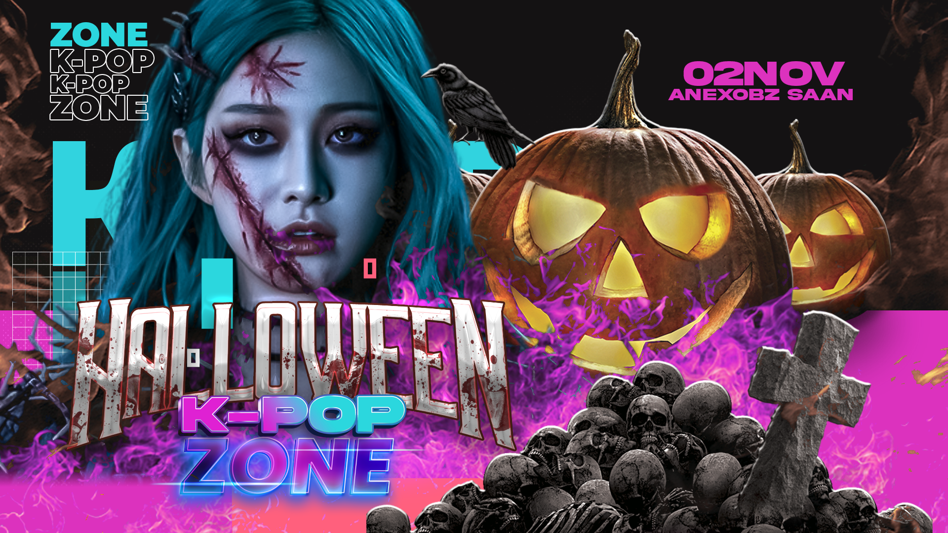 Kpopzone / Halloween Kpop, Brasília · Ingressos Shotgun