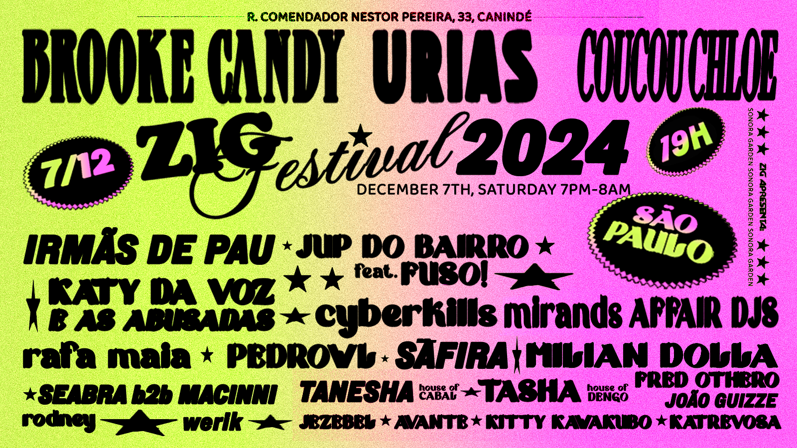 Zig Festival 2024, São Paulo · Ingressos Shotgun